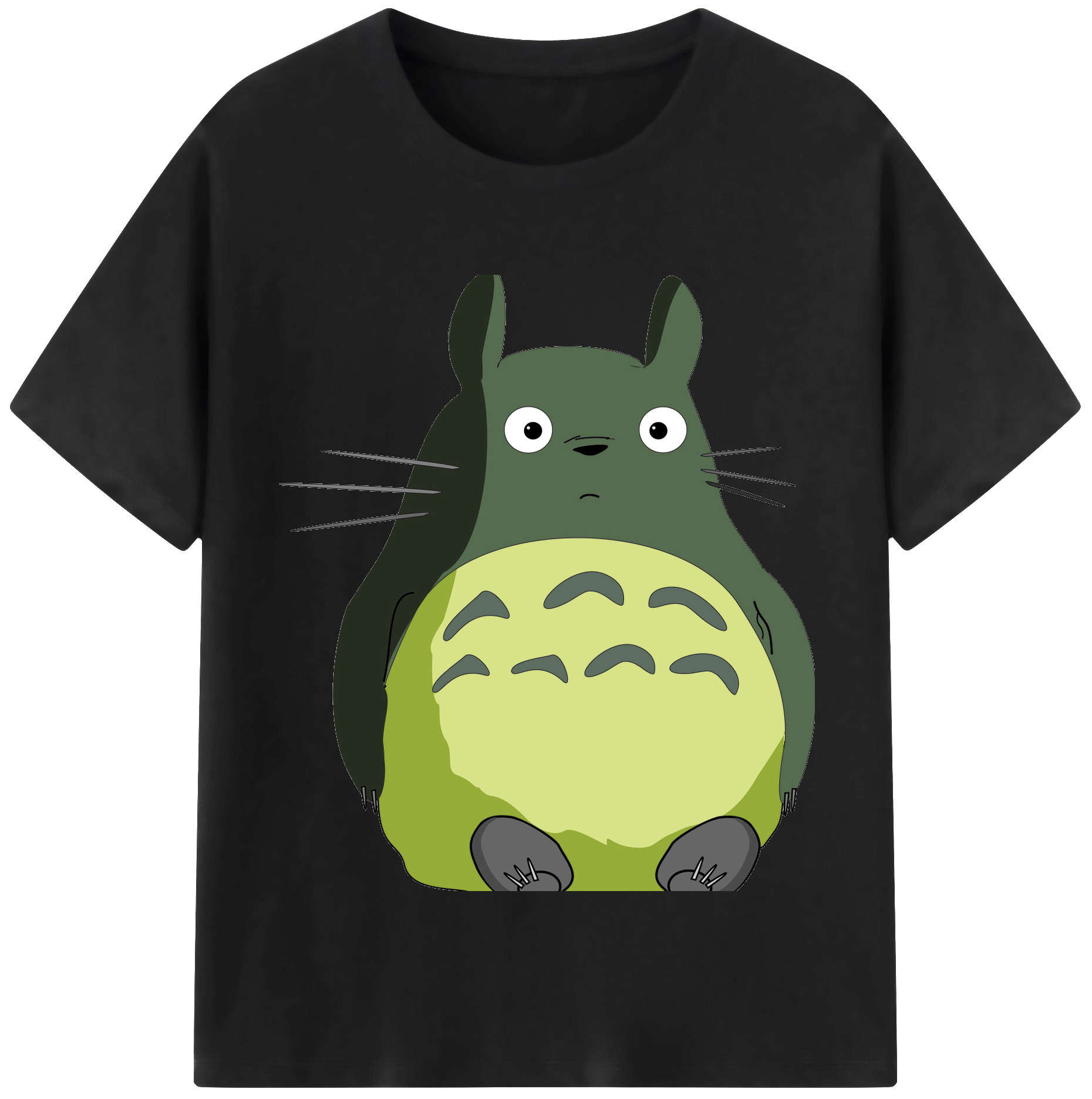 （画像用） となりのトトロ 草壁メイ 草壁サツキ My Neighbor Totoro Satsuki Kusakabe Mei Kusakabe レディースカジュアルプリントTシャツ（綿100％）