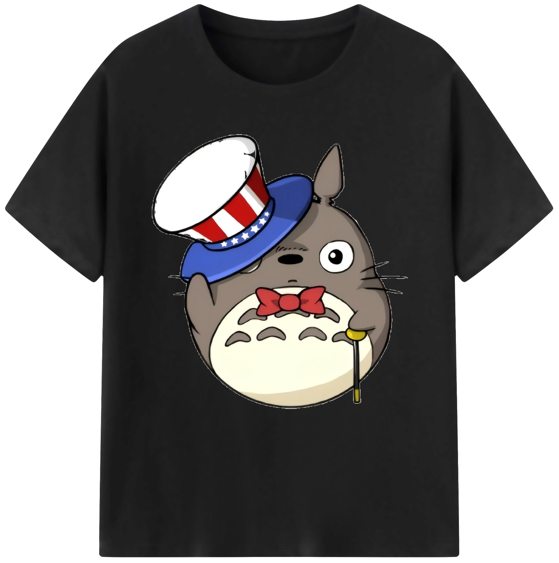 （画像用） となりのトトロ 草壁メイ 草壁サツキ My Neighbor Totoro Satsuki Kusakabe Mei Kusakabe レディースカジュアルプリントTシャツ（綿100％）