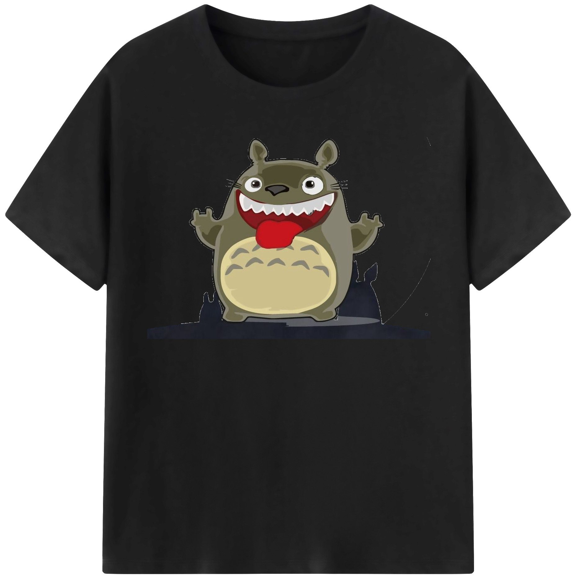 （画像用） となりのトトロ 草壁メイ 草壁サツキ My Neighbor Totoro Satsuki Kusakabe Mei Kusakabe レディースカジュアルプリントTシャツ（綿100％）