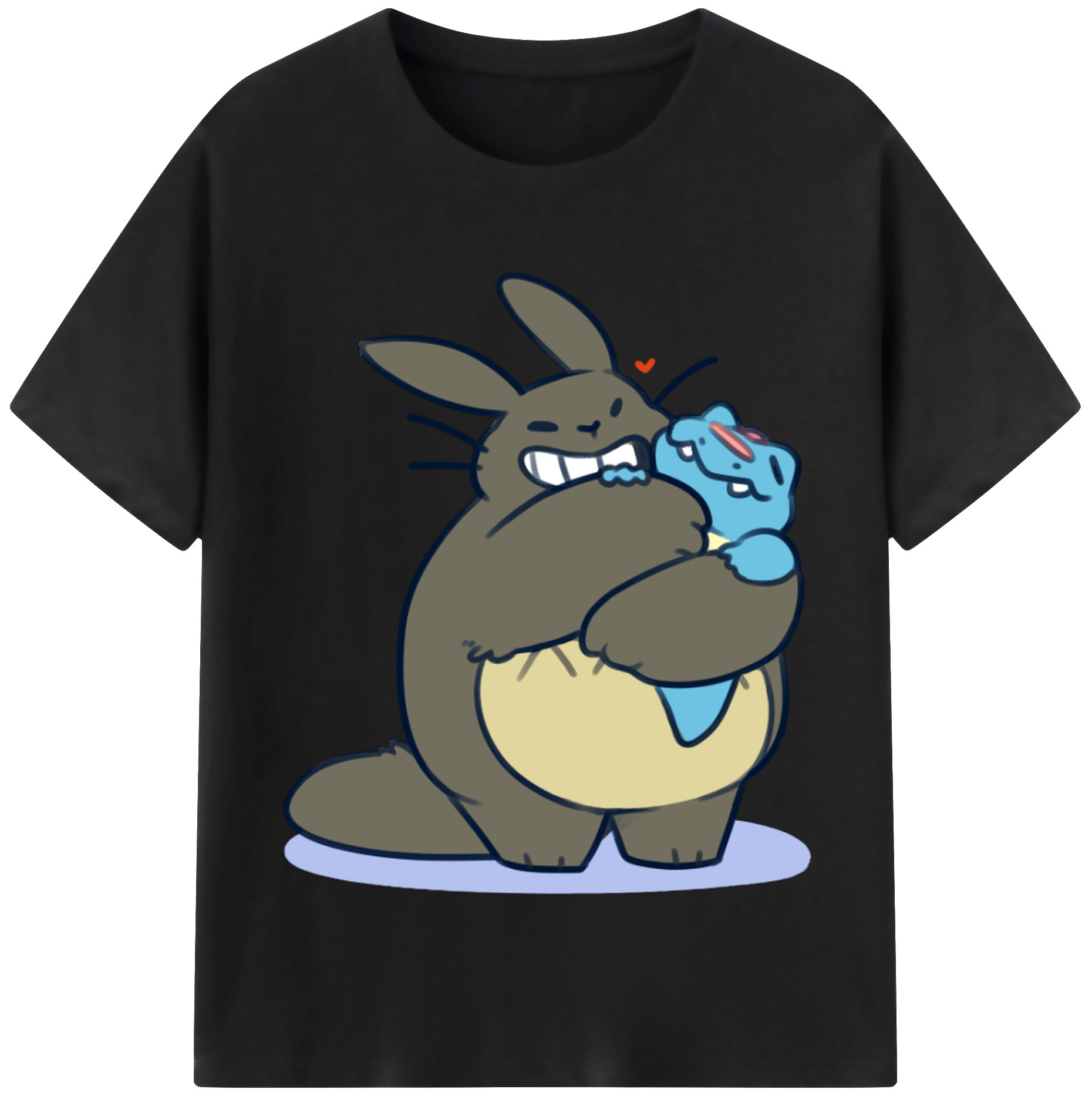 （画像用） となりのトトロ 草壁メイ 草壁サツキ My Neighbor Totoro Satsuki Kusakabe Mei Kusakabe レディースカジュアルプリントTシャツ（綿100％）