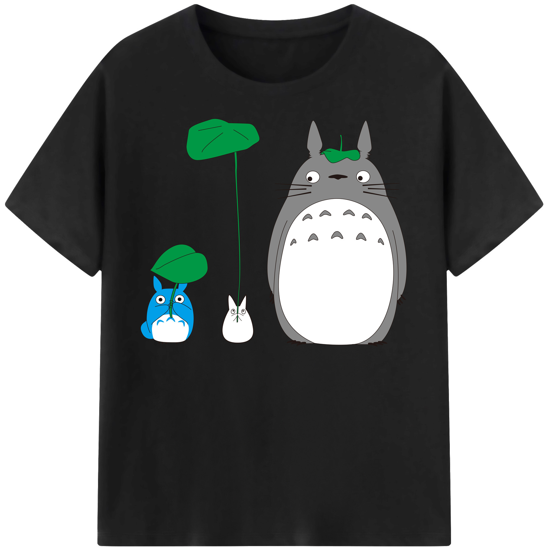 （画像用） となりのトトロ 草壁メイ 草壁サツキ My Neighbor Totoro Satsuki Kusakabe Mei Kusakabe レディースカジュアルプリントTシャツ（綿100％）