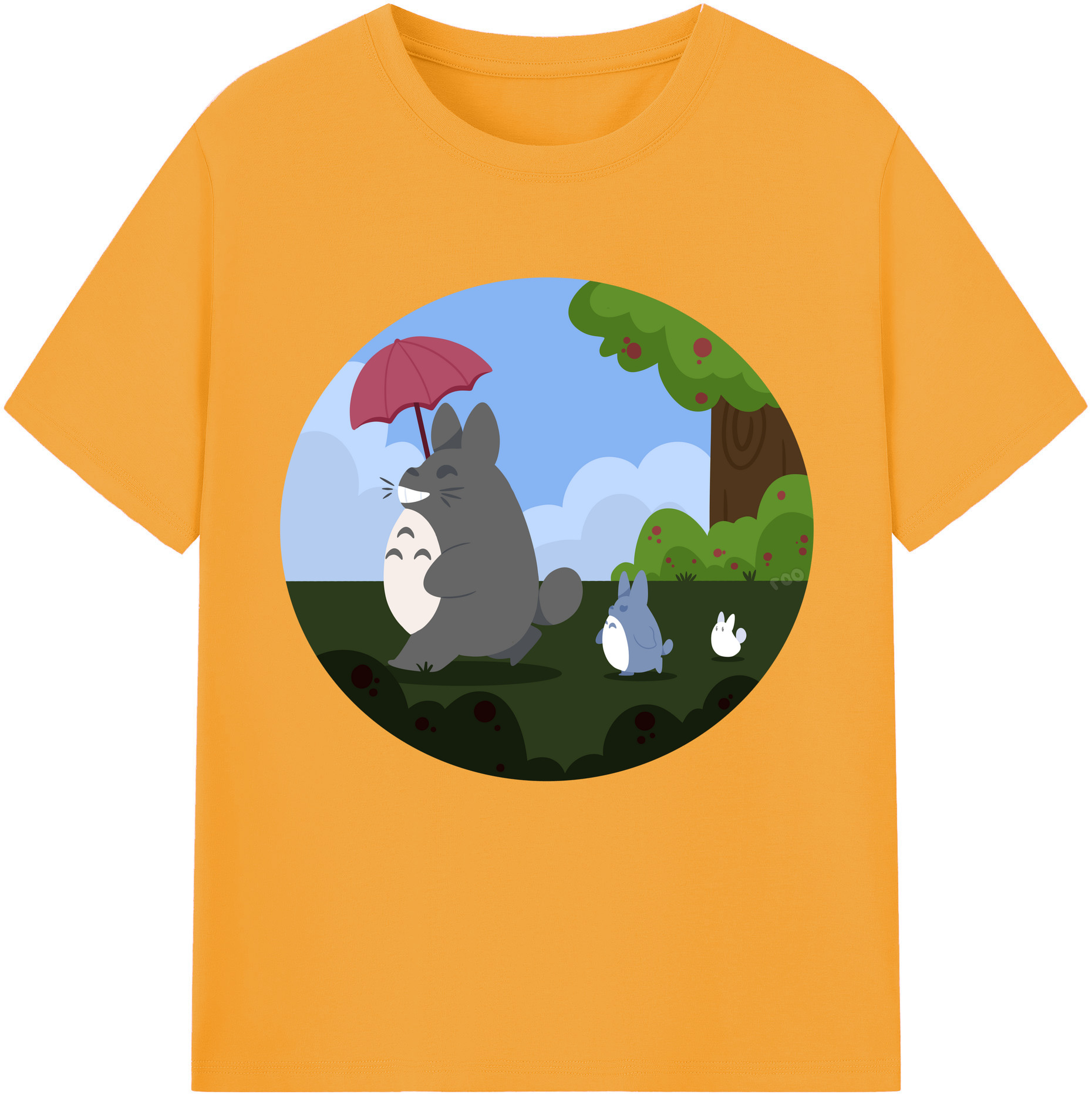 （画像用） となりのトトロ 草壁メイ 草壁サツキ My Neighbor Totoro Satsuki Kusakabe Mei Kusakabe レディースカジュアルプリントTシャツ（綿100％）
