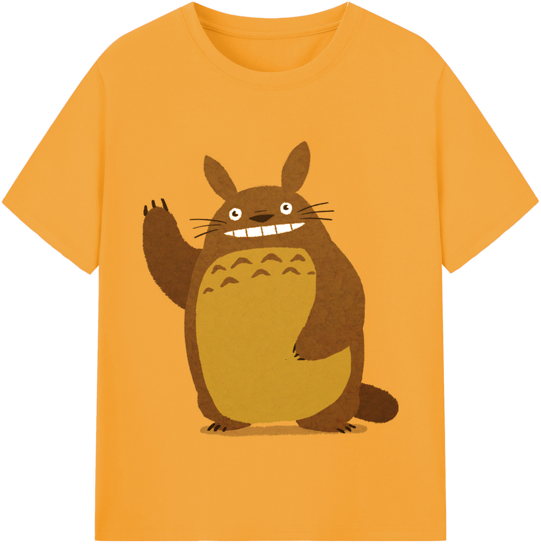 （画像用） となりのトトロ 草壁メイ 草壁サツキ My Neighbor Totoro Satsuki Kusakabe Mei Kusakabe レディースカジュアルプリントTシャツ（綿100％）