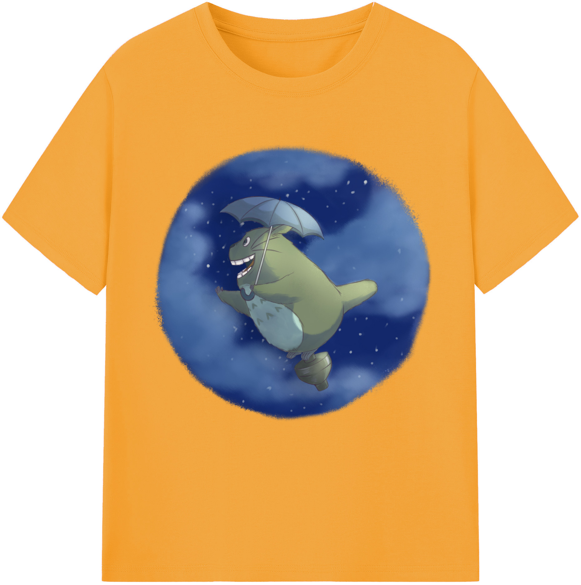 （画像用） となりのトトロ 草壁メイ 草壁サツキ My Neighbor Totoro Satsuki Kusakabe Mei Kusakabe レディースカジュアルプリントTシャツ（綿100％）