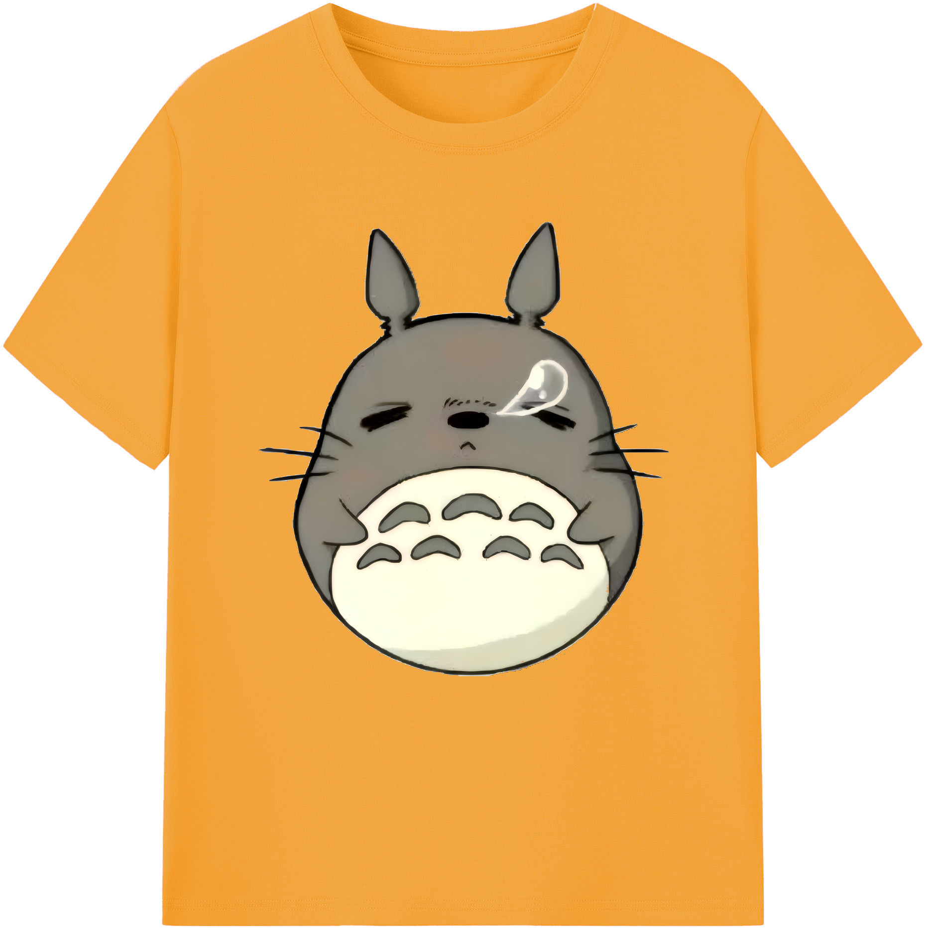 （画像用） となりのトトロ 草壁メイ 草壁サツキ My Neighbor Totoro Satsuki Kusakabe Mei Kusakabe レディースカジュアルプリントTシャツ（綿100％）