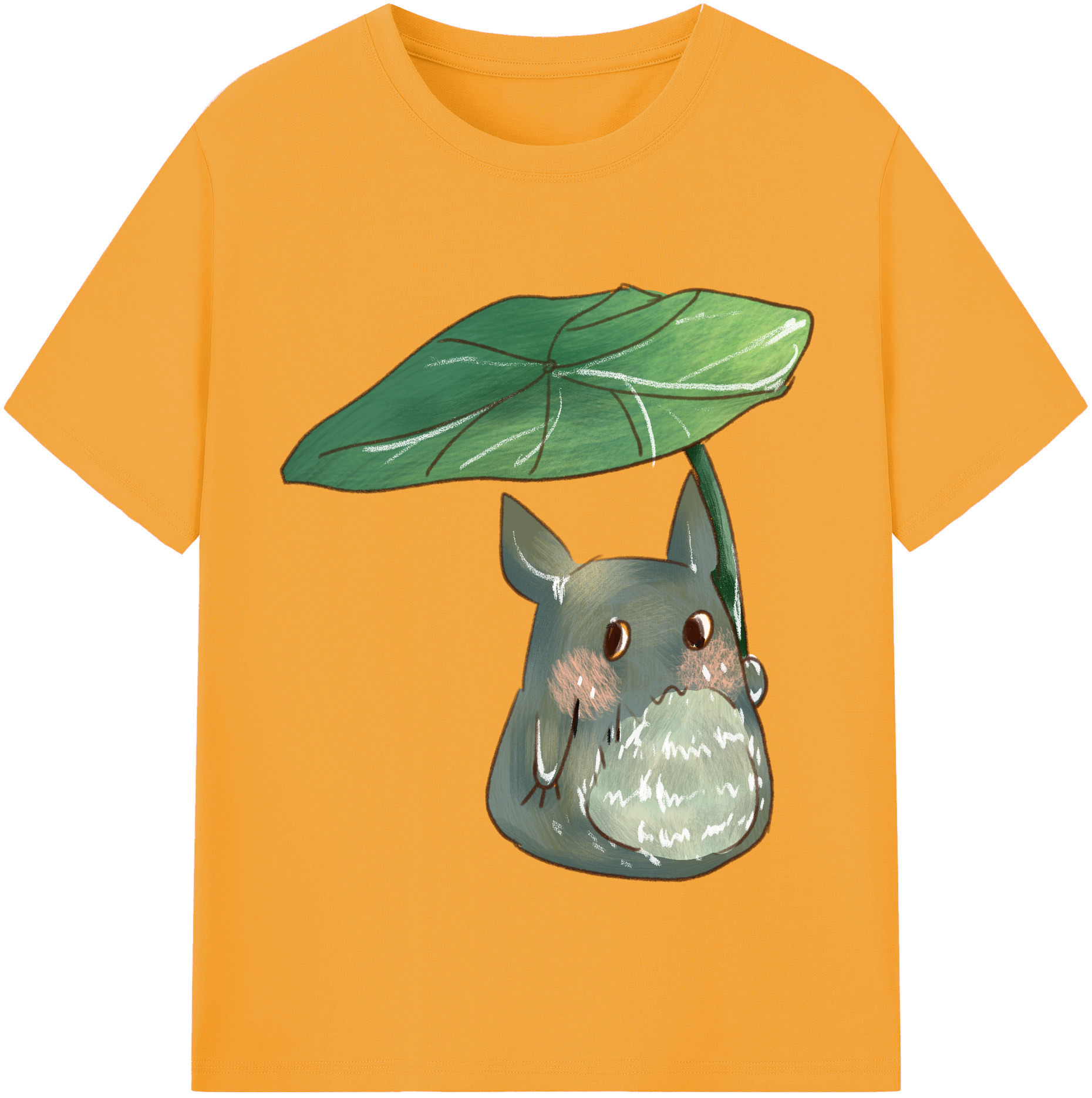 （画像用） となりのトトロ 草壁メイ 草壁サツキ My Neighbor Totoro Satsuki Kusakabe Mei Kusakabe レディースカジュアルプリントTシャツ（綿100％）