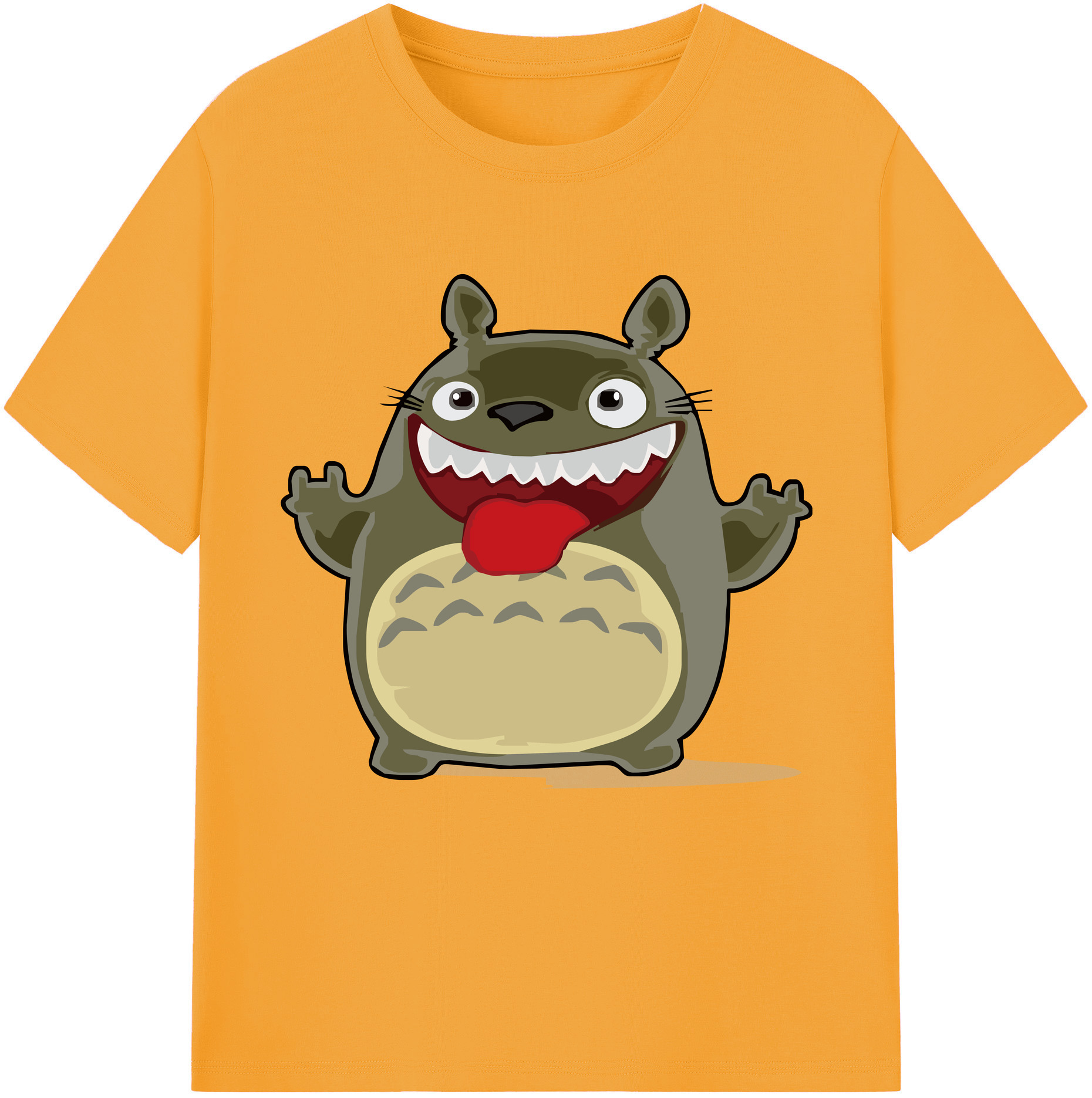 （画像用） となりのトトロ 草壁メイ 草壁サツキ My Neighbor Totoro Satsuki Kusakabe Mei Kusakabe レディースカジュアルプリントTシャツ（綿100％）