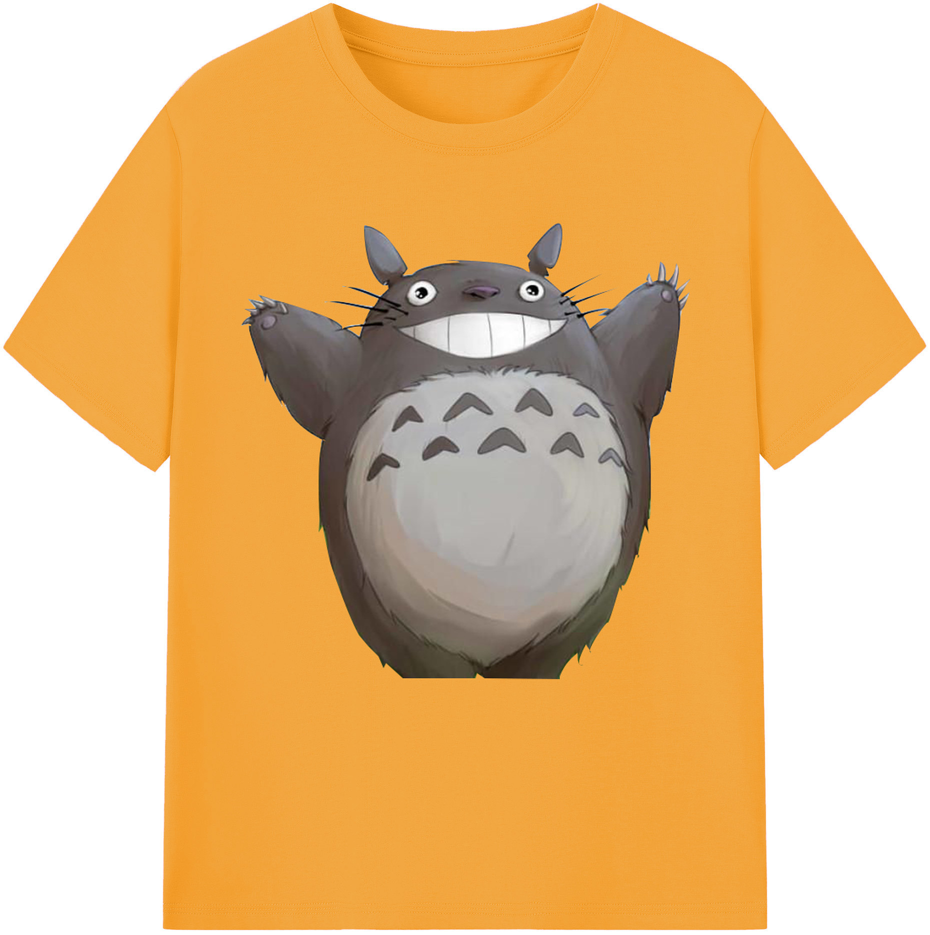 （画像用） となりのトトロ 草壁メイ 草壁サツキ My Neighbor Totoro Satsuki Kusakabe Mei Kusakabe レディースカジュアルプリントTシャツ（綿100％）