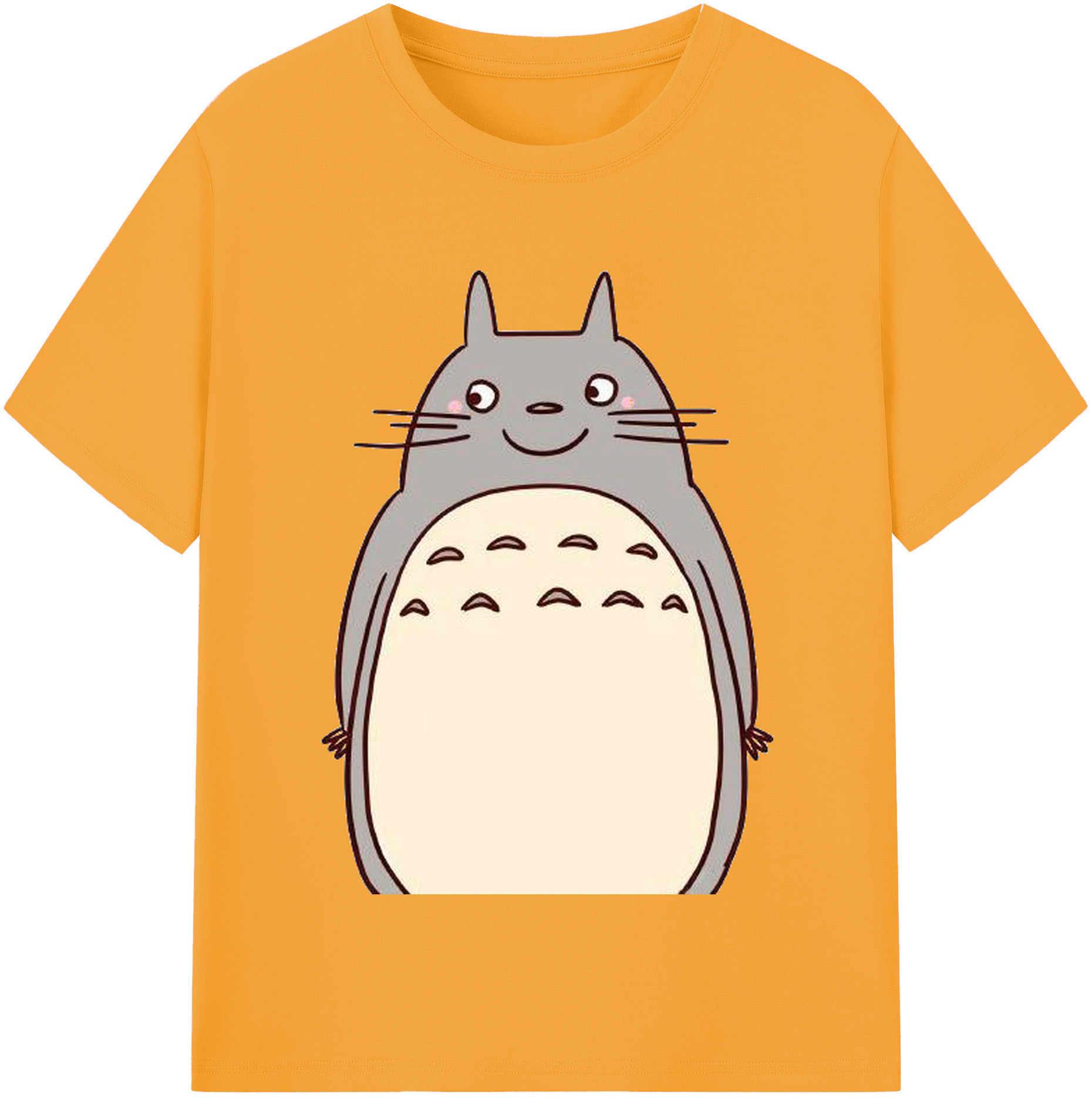 （画像用） となりのトトロ 草壁メイ 草壁サツキ My Neighbor Totoro Satsuki Kusakabe Mei Kusakabe レディースカジュアルプリントTシャツ（綿100％）