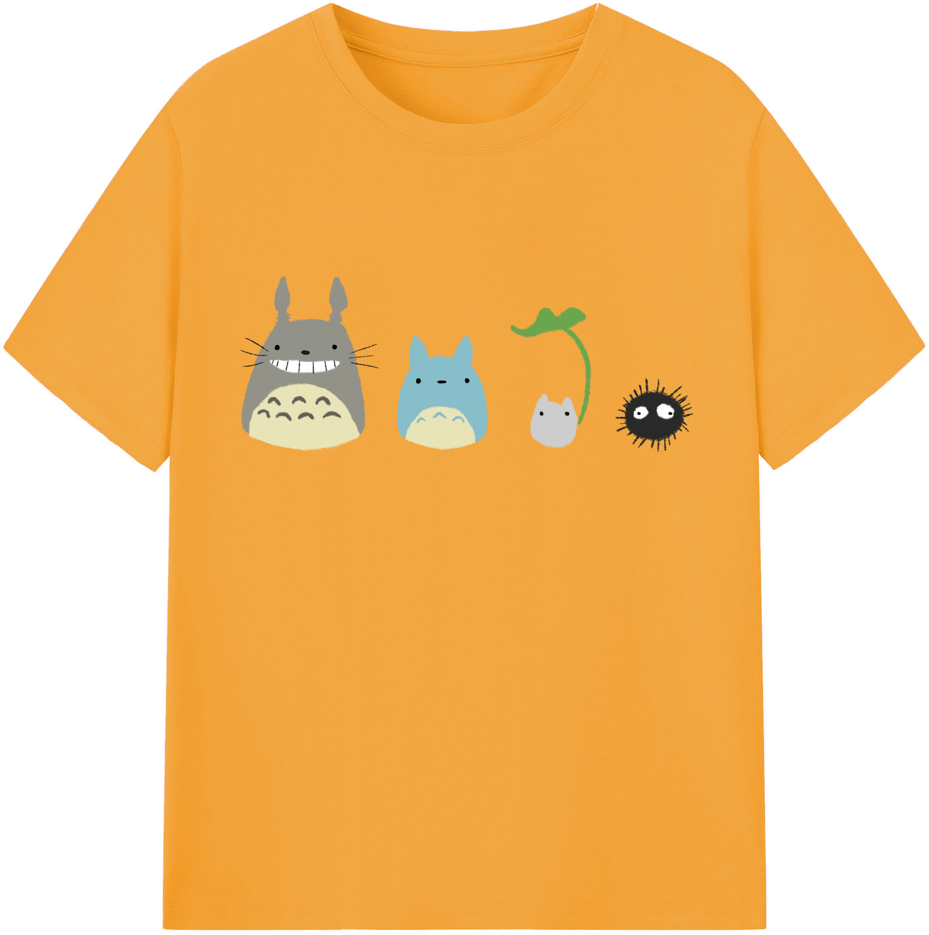 （画像用） となりのトトロ 草壁メイ 草壁サツキ My Neighbor Totoro Satsuki Kusakabe Mei Kusakabe レディースカジュアルプリントTシャツ（綿100％）