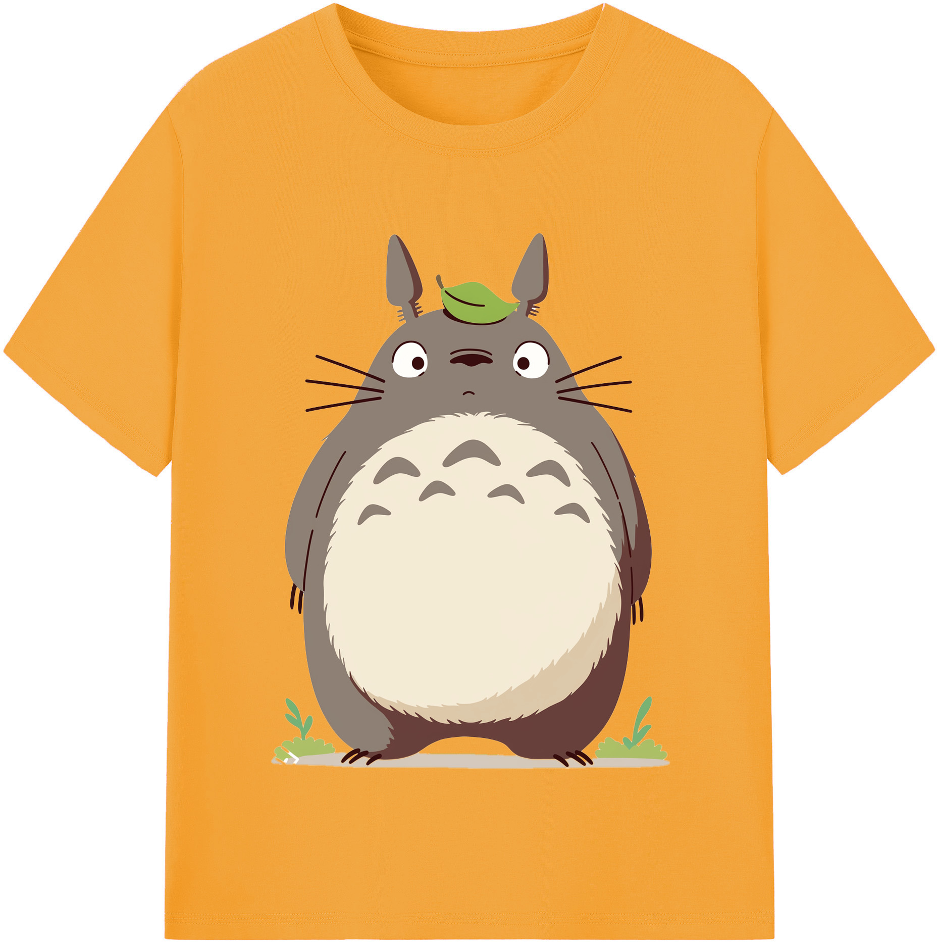 （画像用） となりのトトロ 草壁メイ 草壁サツキ My Neighbor Totoro Satsuki Kusakabe Mei Kusakabe レディースカジュアルプリントTシャツ（綿100％）