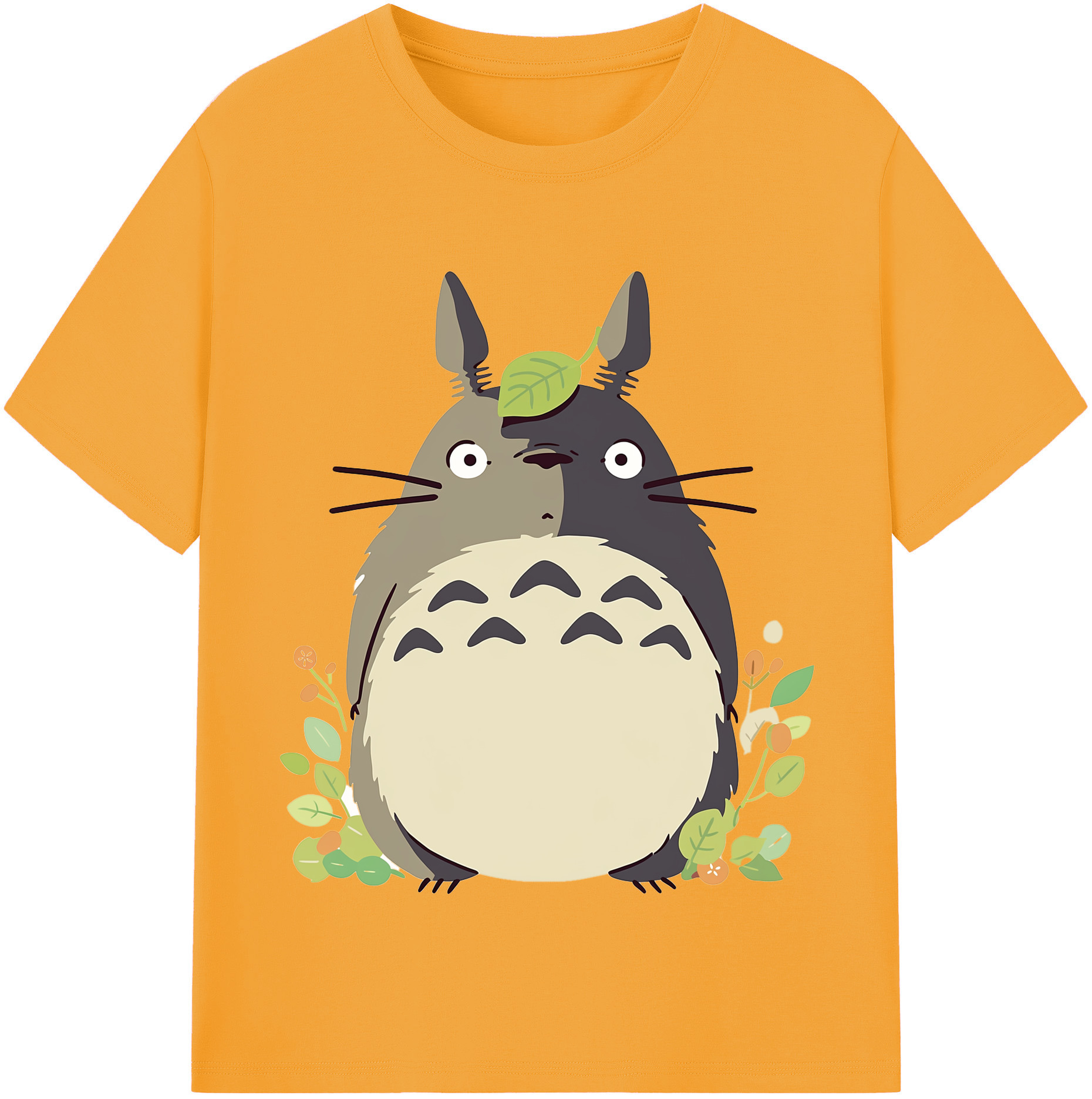 （画像用） となりのトトロ 草壁メイ 草壁サツキ My Neighbor Totoro Satsuki Kusakabe Mei Kusakabe レディースカジュアルプリントTシャツ（綿100％）