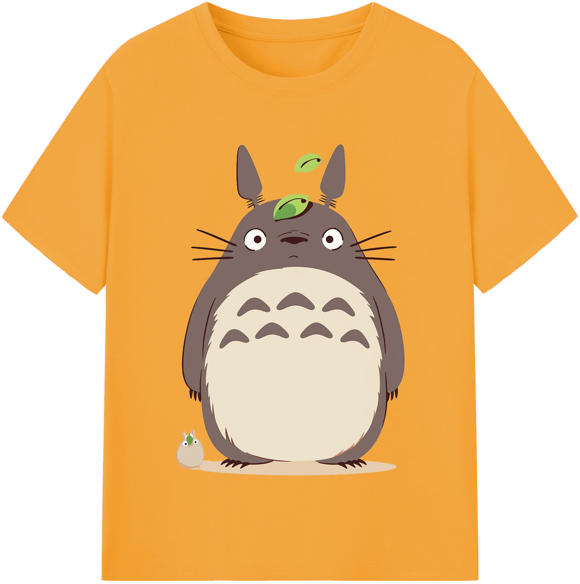 （画像用） となりのトトロ 草壁メイ 草壁サツキ My Neighbor Totoro Satsuki Kusakabe Mei Kusakabe レディースカジュアルプリントTシャツ（綿100％）