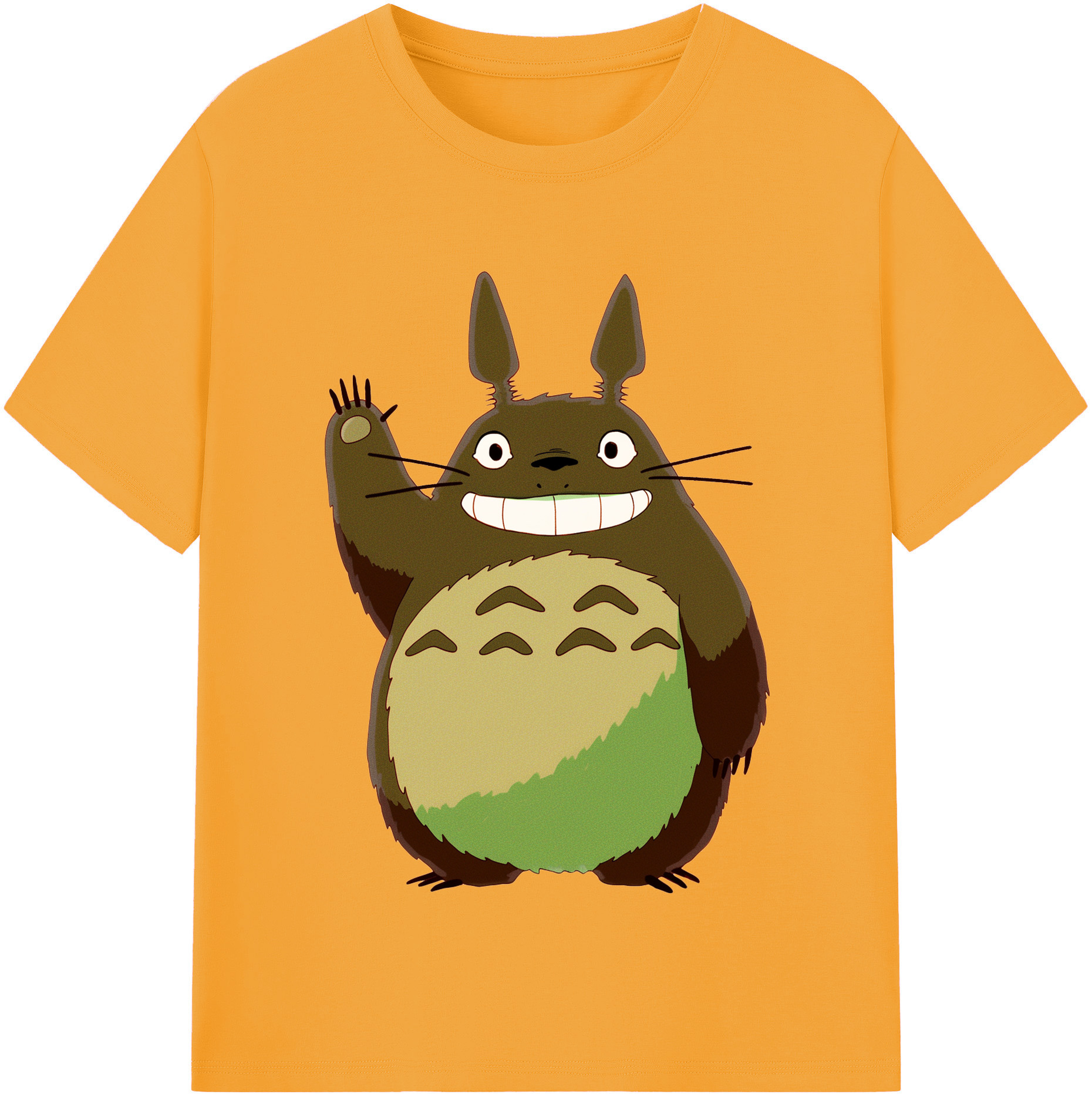 （画像用） となりのトトロ 草壁メイ 草壁サツキ My Neighbor Totoro Satsuki Kusakabe Mei Kusakabe レディースカジュアルプリントTシャツ（綿100％）