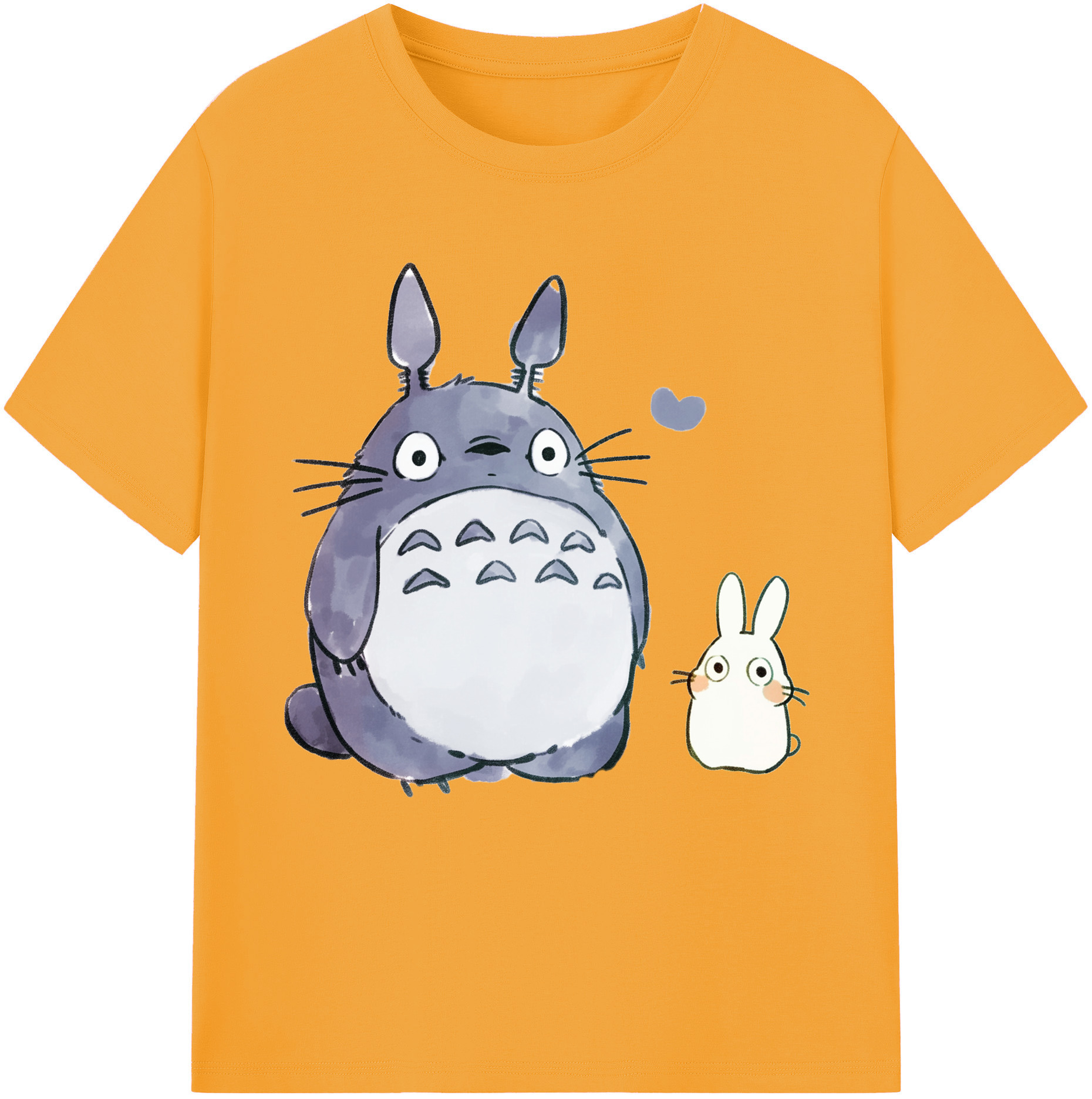 （画像用） となりのトトロ 草壁メイ 草壁サツキ My Neighbor Totoro Satsuki Kusakabe Mei Kusakabe レディースカジュアルプリントTシャツ（綿100％）
