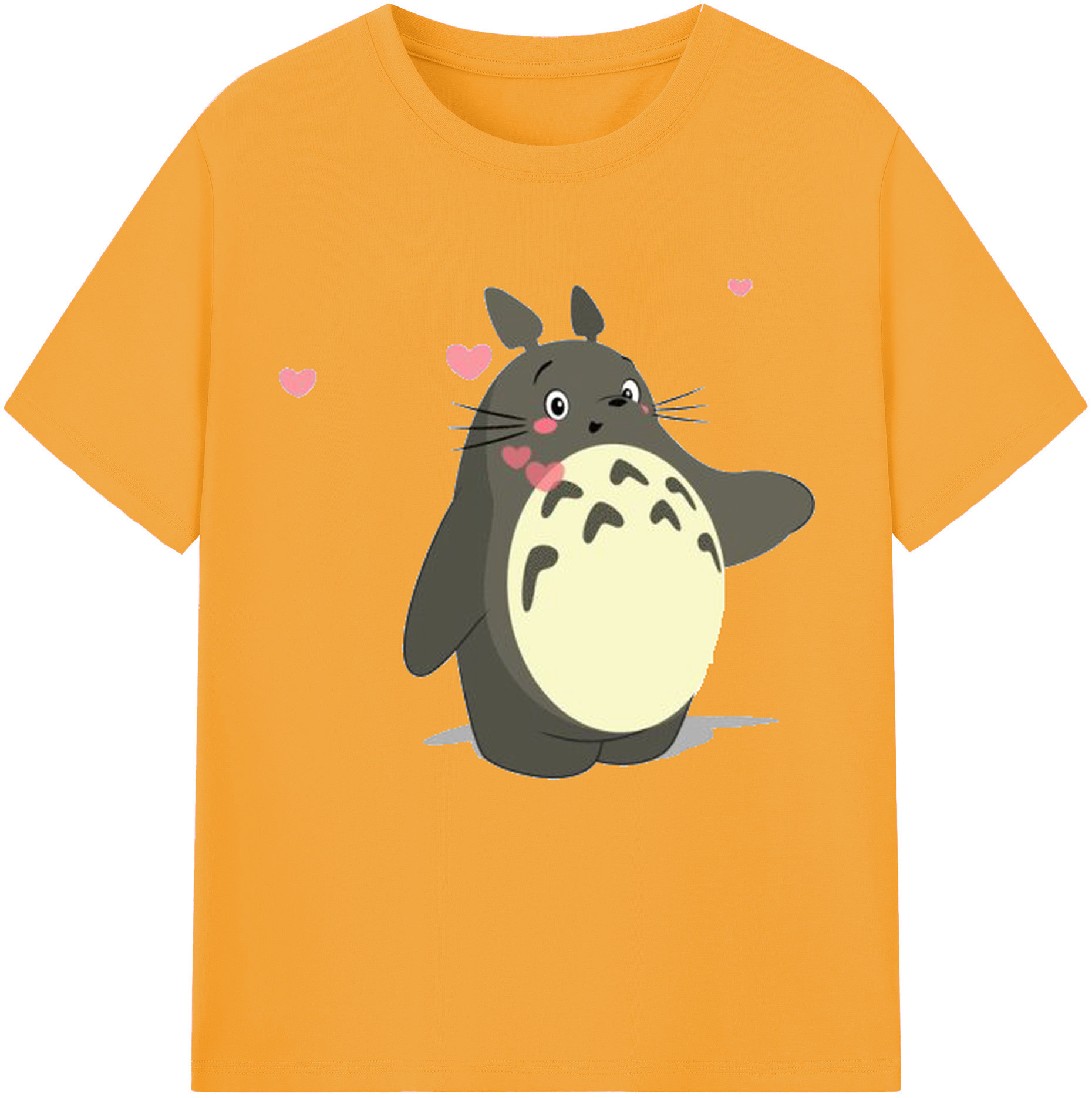 （画像用） となりのトトロ 草壁メイ 草壁サツキ My Neighbor Totoro Satsuki Kusakabe Mei Kusakabe レディースカジュアルプリントTシャツ（綿100％）