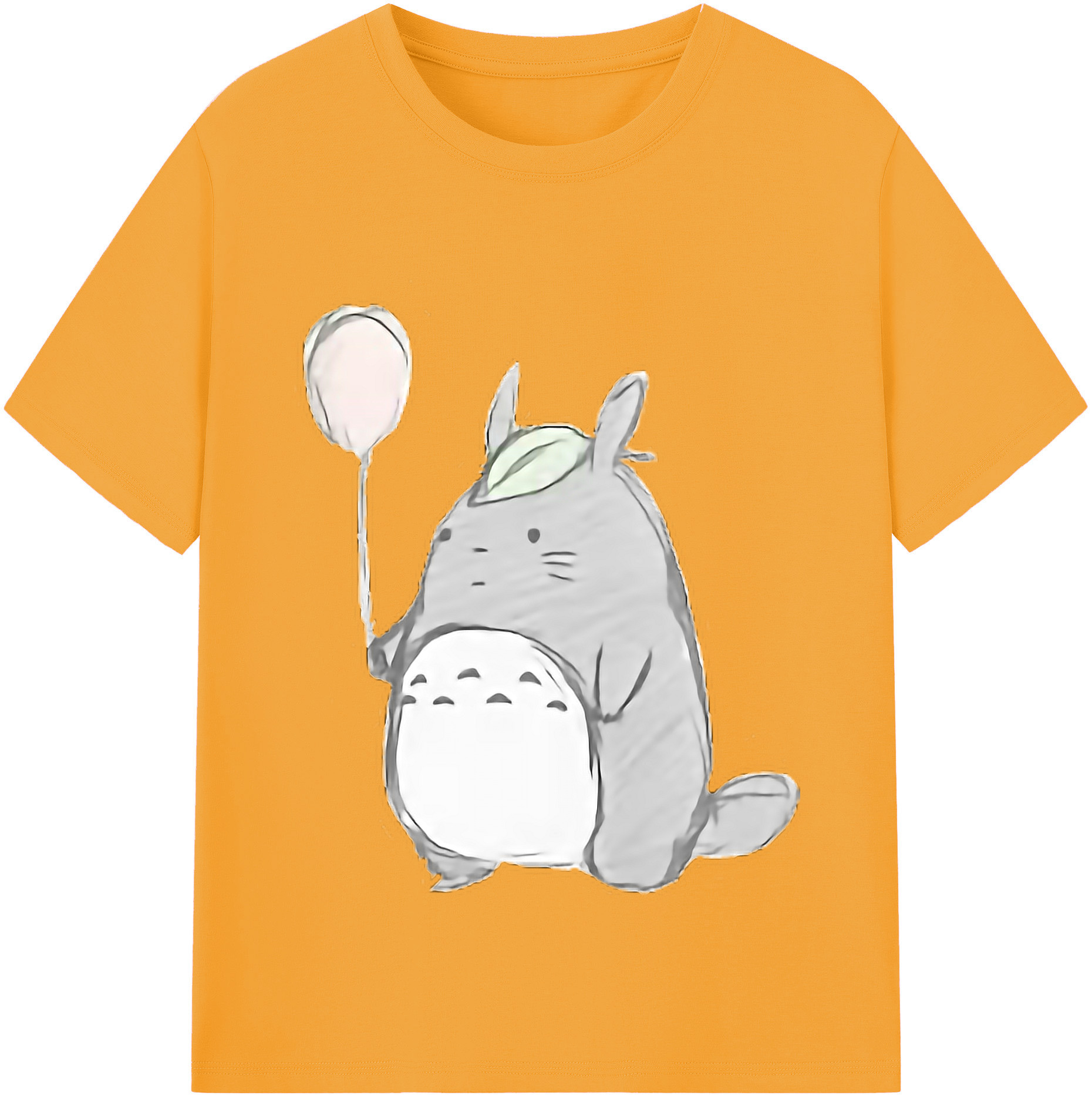 （画像用） となりのトトロ 草壁メイ 草壁サツキ My Neighbor Totoro Satsuki Kusakabe Mei Kusakabe レディースカジュアルプリントTシャツ（綿100％）