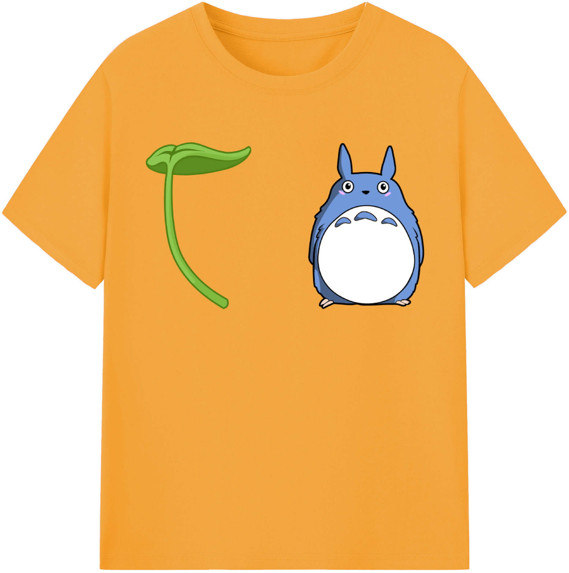 （画像用） となりのトトロ 草壁メイ 草壁サツキ My Neighbor Totoro Satsuki Kusakabe Mei Kusakabe レディースカジュアルプリントTシャツ（綿100％）