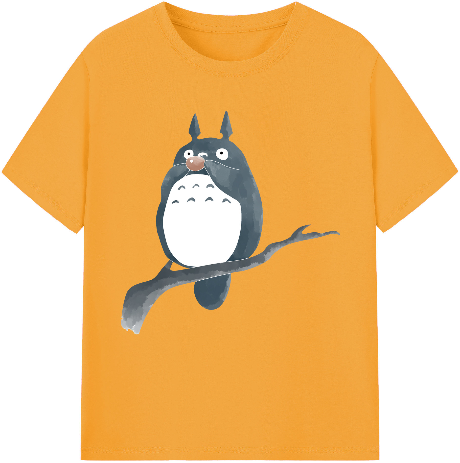 （画像用） となりのトトロ 草壁メイ 草壁サツキ My Neighbor Totoro Satsuki Kusakabe Mei Kusakabe レディースカジュアルプリントTシャツ（綿100％）