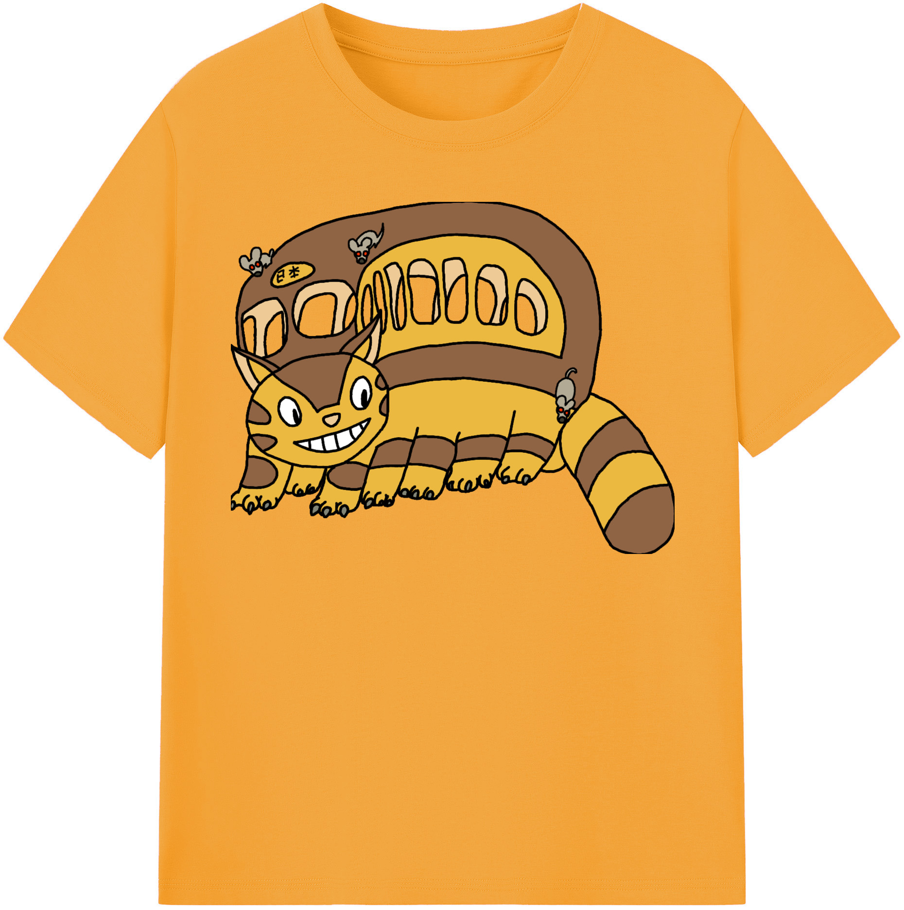 （画像用） となりのトトロ 草壁メイ 草壁サツキ My Neighbor Totoro Satsuki Kusakabe Mei Kusakabe レディースカジュアルプリントTシャツ（綿100％）