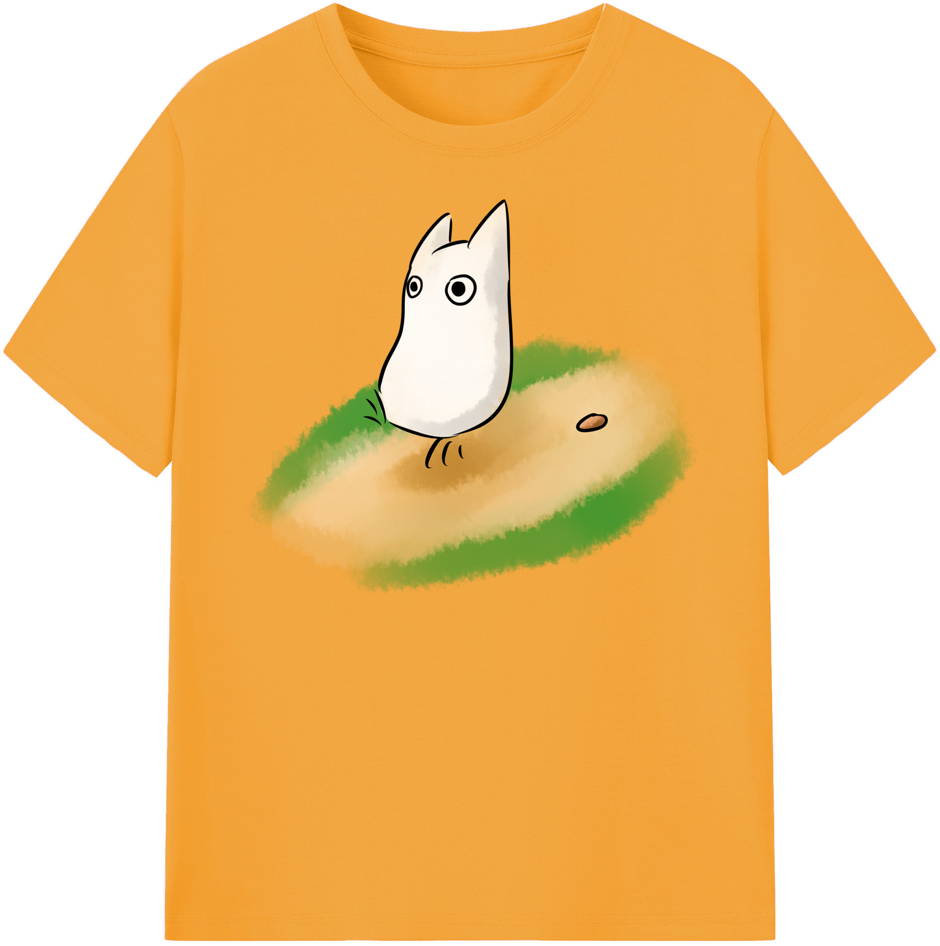 （画像用） となりのトトロ 草壁メイ 草壁サツキ My Neighbor Totoro Satsuki Kusakabe Mei Kusakabe レディースカジュアルプリントTシャツ（綿100％）