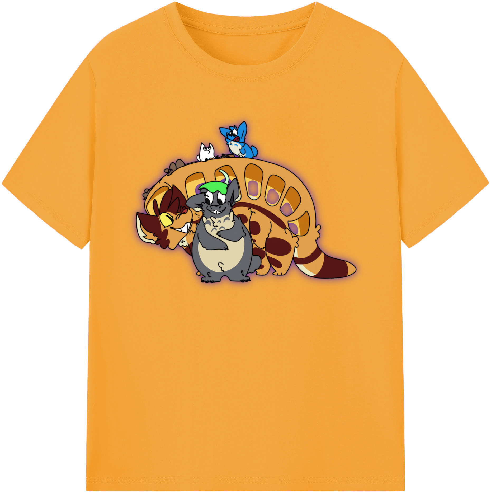 （画像用） となりのトトロ 草壁メイ 草壁サツキ My Neighbor Totoro Satsuki Kusakabe Mei Kusakabe レディースカジュアルプリントTシャツ（綿100％）