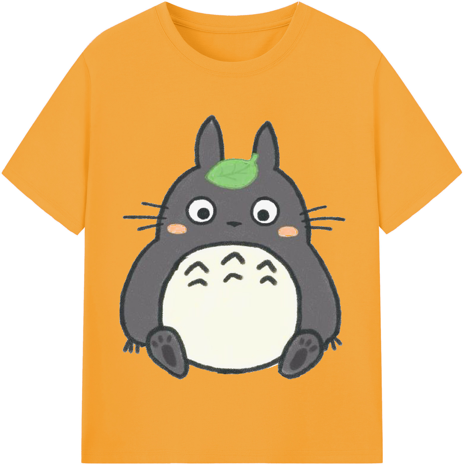 （画像用） となりのトトロ 草壁メイ 草壁サツキ My Neighbor Totoro Satsuki Kusakabe Mei Kusakabe レディースカジュアルプリントTシャツ（綿100％）
