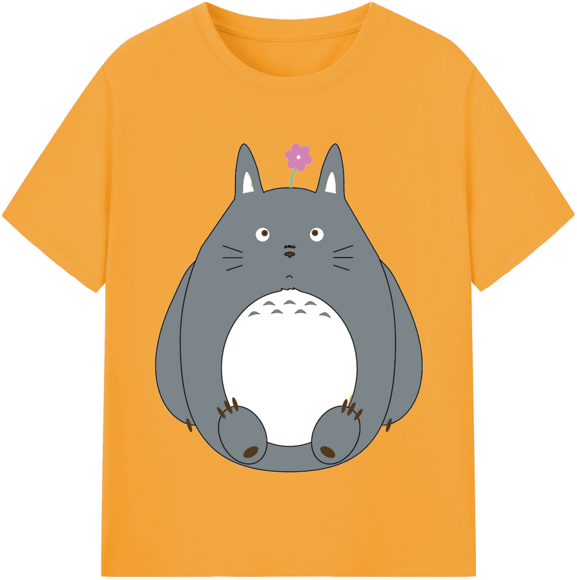 （画像用） となりのトトロ 草壁メイ 草壁サツキ My Neighbor Totoro Satsuki Kusakabe Mei Kusakabe レディースカジュアルプリントTシャツ（綿100％）