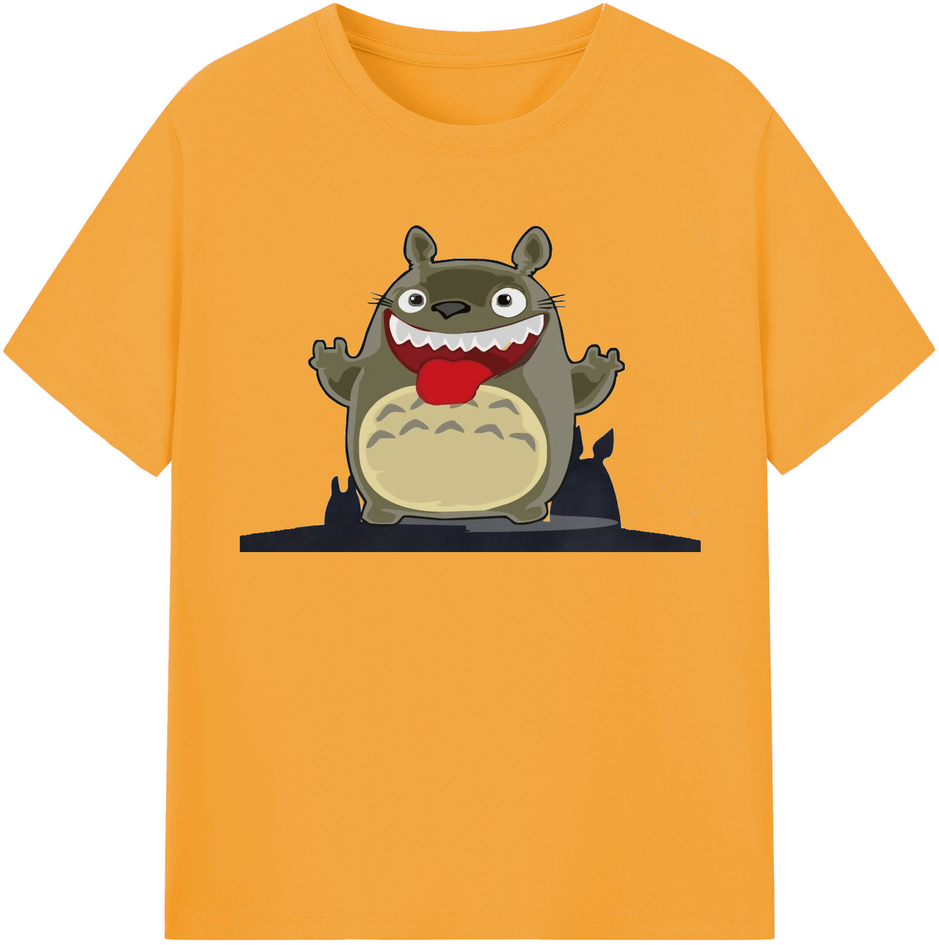 （画像用） となりのトトロ 草壁メイ 草壁サツキ My Neighbor Totoro Satsuki Kusakabe Mei Kusakabe レディースカジュアルプリントTシャツ（綿100％）