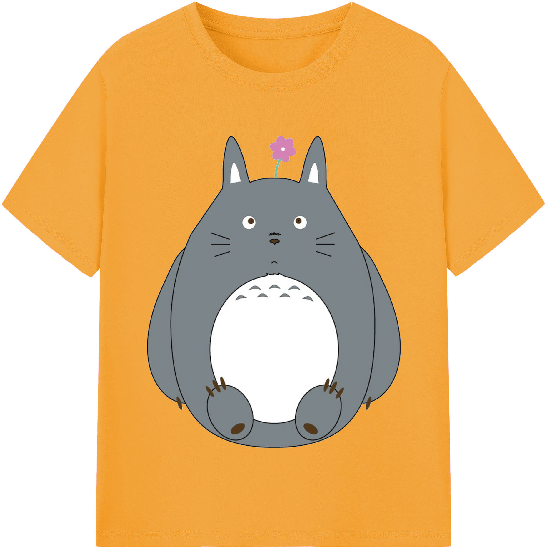 （画像用） となりのトトロ 草壁メイ 草壁サツキ My Neighbor Totoro Satsuki Kusakabe Mei Kusakabe レディースカジュアルプリントTシャツ（綿100％）