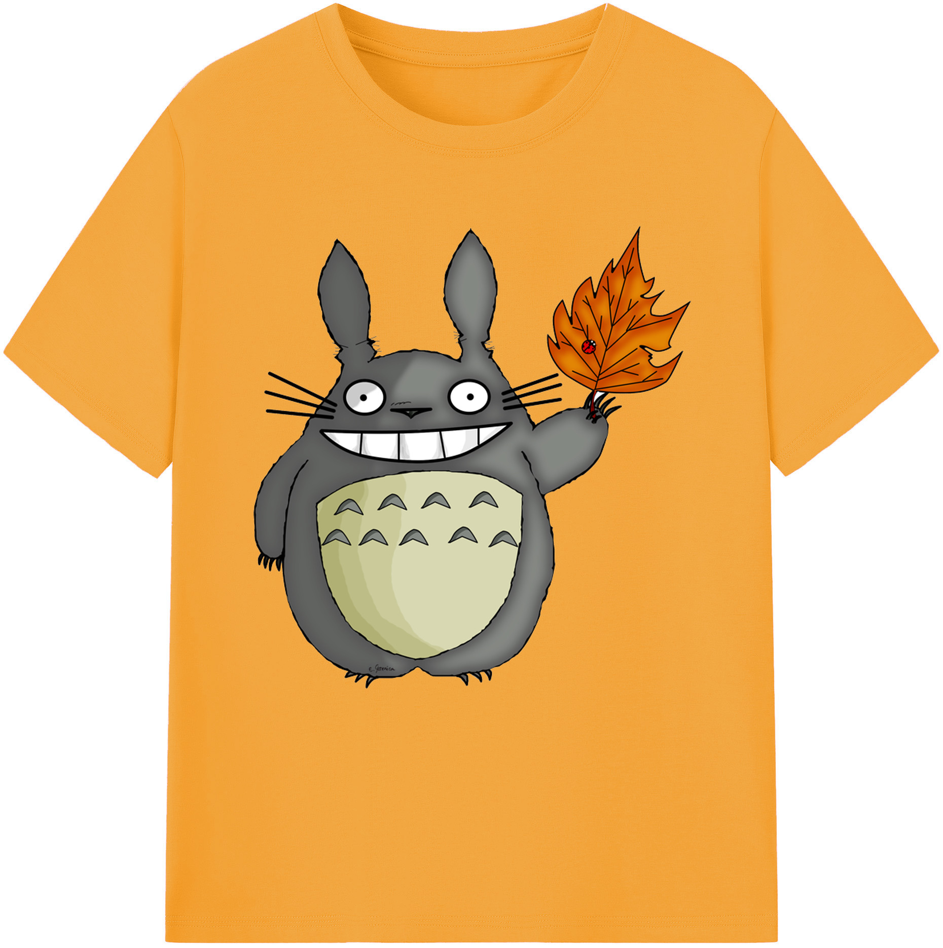 （画像用） となりのトトロ 草壁メイ 草壁サツキ My Neighbor Totoro Satsuki Kusakabe Mei Kusakabe レディースカジュアルプリントTシャツ（綿100％）