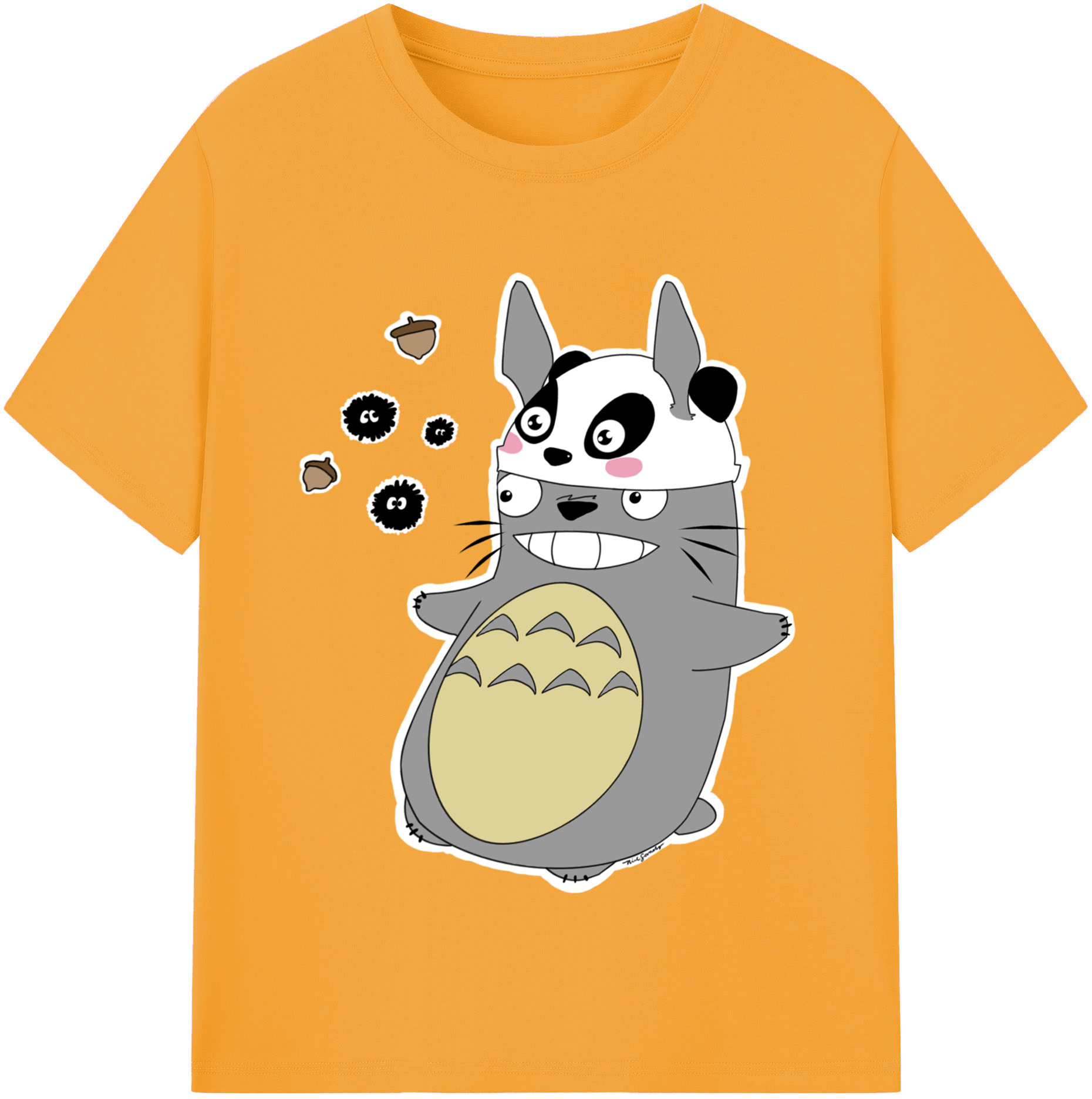 （画像用） となりのトトロ 草壁メイ 草壁サツキ My Neighbor Totoro Satsuki Kusakabe Mei Kusakabe レディースカジュアルプリントTシャツ（綿100％）
