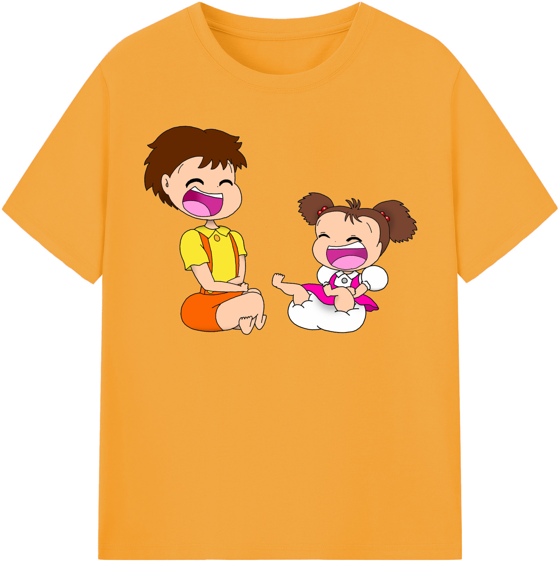 （画像用） となりのトトロ 草壁メイ 草壁サツキ My Neighbor Totoro Satsuki Kusakabe Mei Kusakabe レディースカジュアルプリントTシャツ（綿100％）