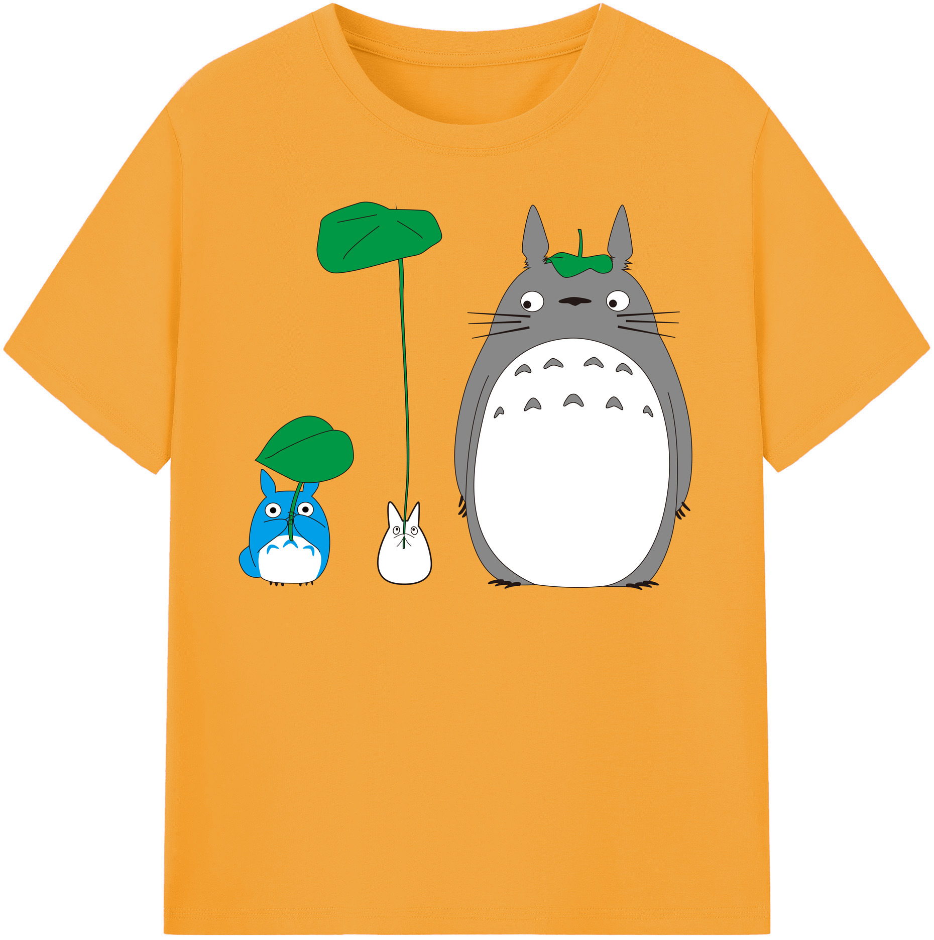 （画像用） となりのトトロ 草壁メイ 草壁サツキ My Neighbor Totoro Satsuki Kusakabe Mei Kusakabe レディースカジュアルプリントTシャツ（綿100％）