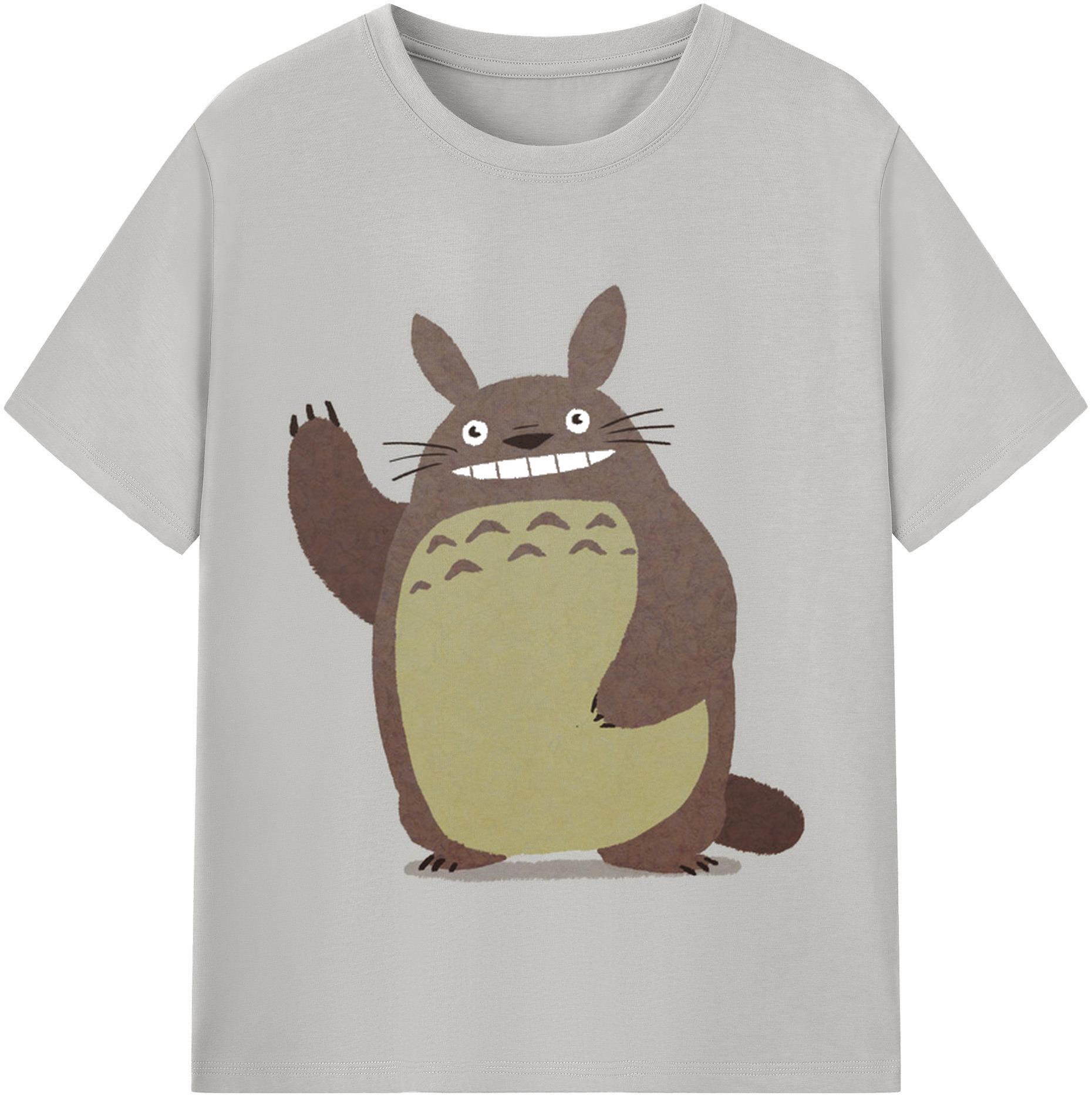 （画像用） となりのトトロ 草壁メイ 草壁サツキ My Neighbor Totoro Satsuki Kusakabe Mei Kusakabe レディースカジュアルプリントTシャツ（綿100％）