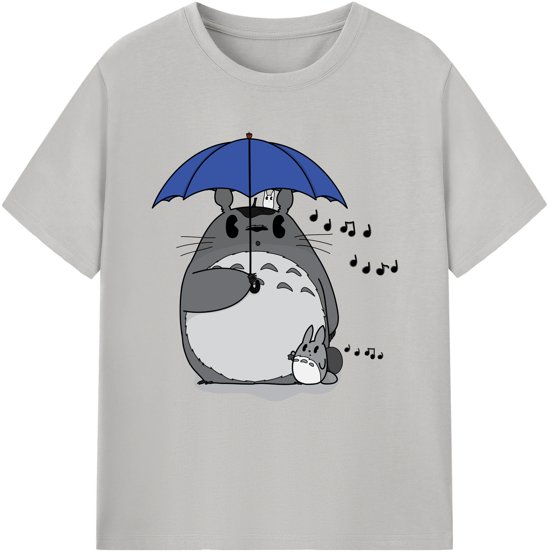 （画像用） となりのトトロ 草壁メイ 草壁サツキ My Neighbor Totoro Satsuki Kusakabe Mei Kusakabe レディースカジュアルプリントTシャツ（綿100％）