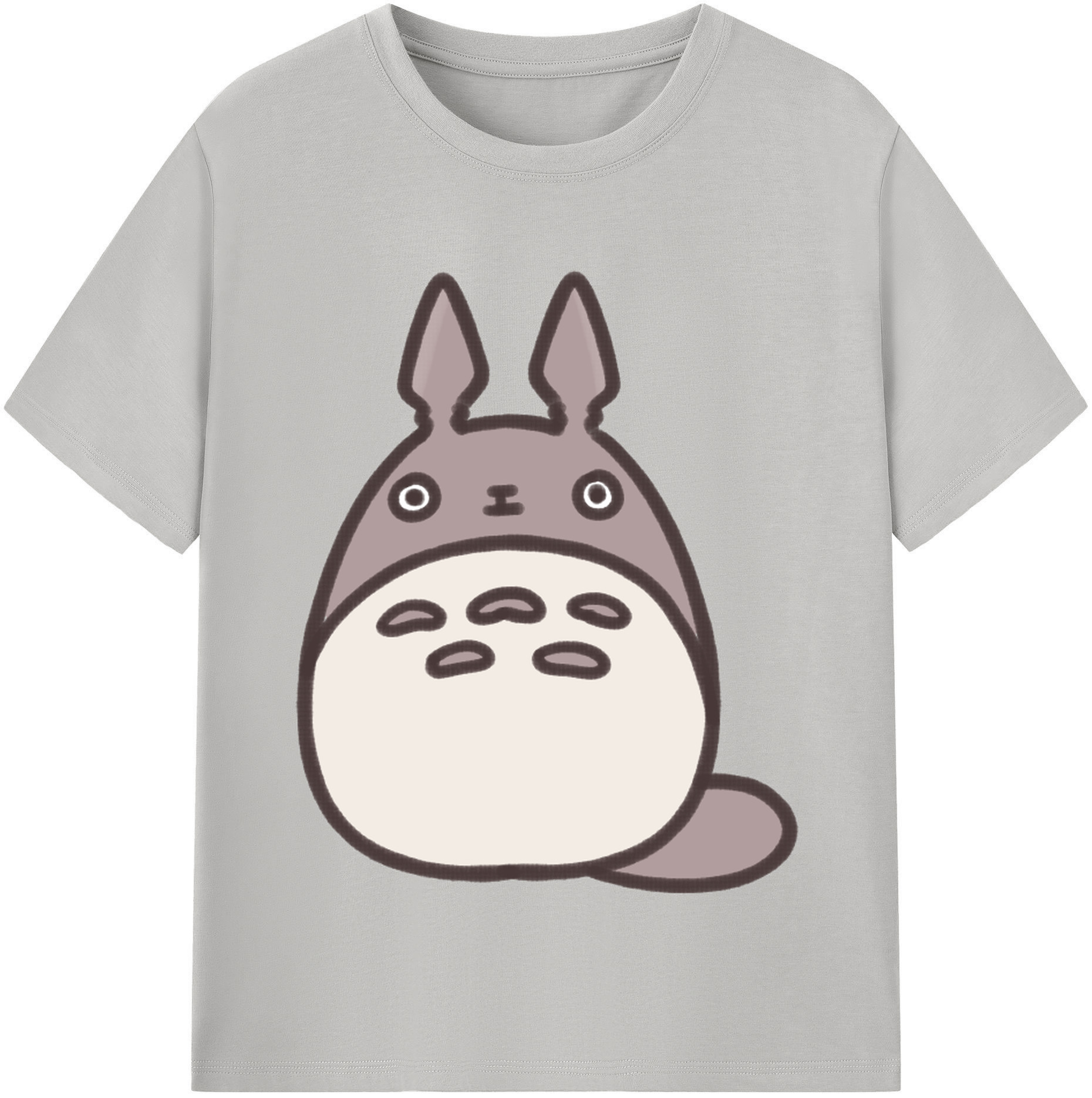 （画像用） となりのトトロ 草壁メイ 草壁サツキ My Neighbor Totoro Satsuki Kusakabe Mei Kusakabe レディースカジュアルプリントTシャツ（綿100％）
