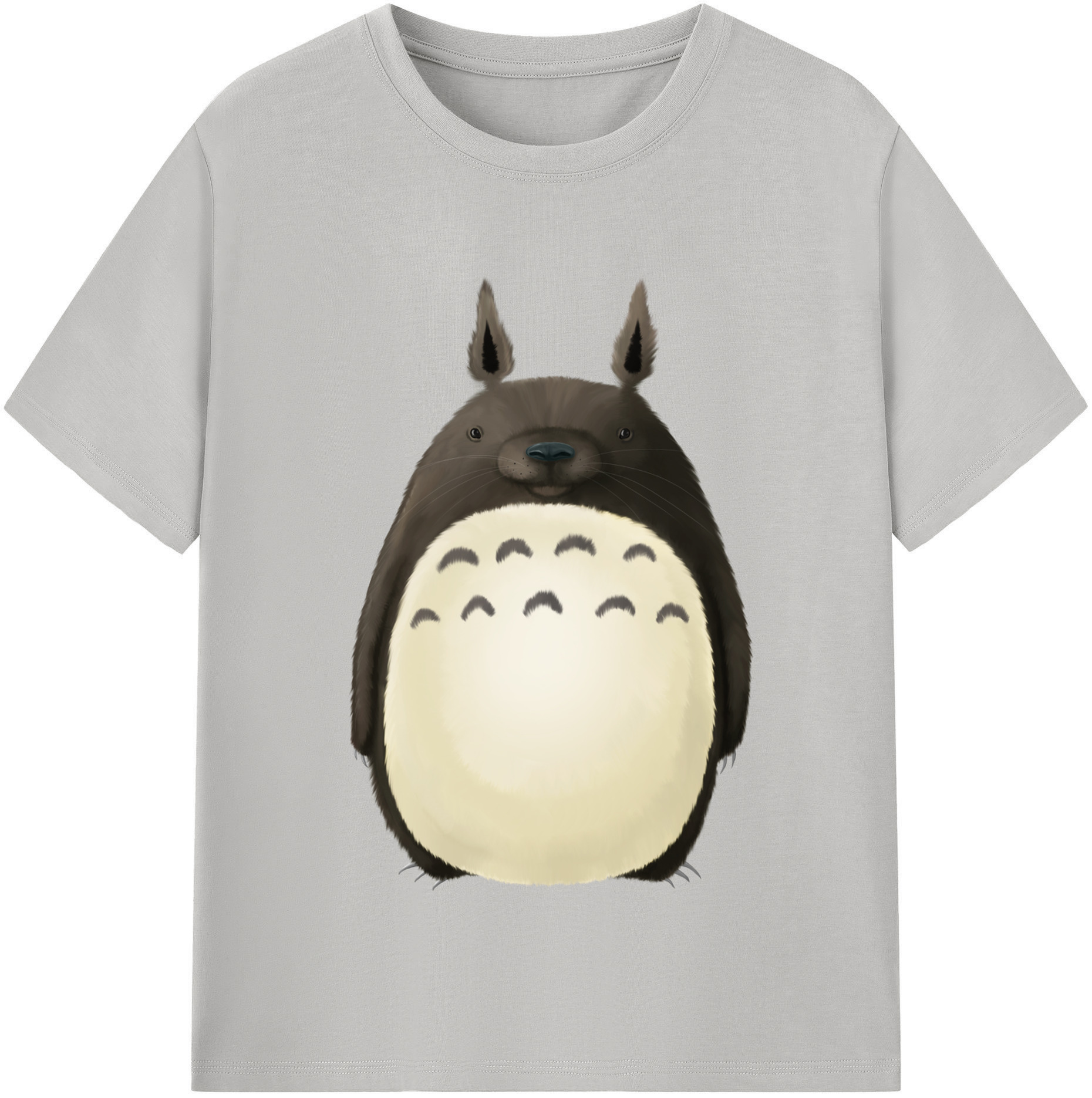 （画像用） となりのトトロ 草壁メイ 草壁サツキ My Neighbor Totoro Satsuki Kusakabe Mei Kusakabe レディースカジュアルプリントTシャツ（綿100％）