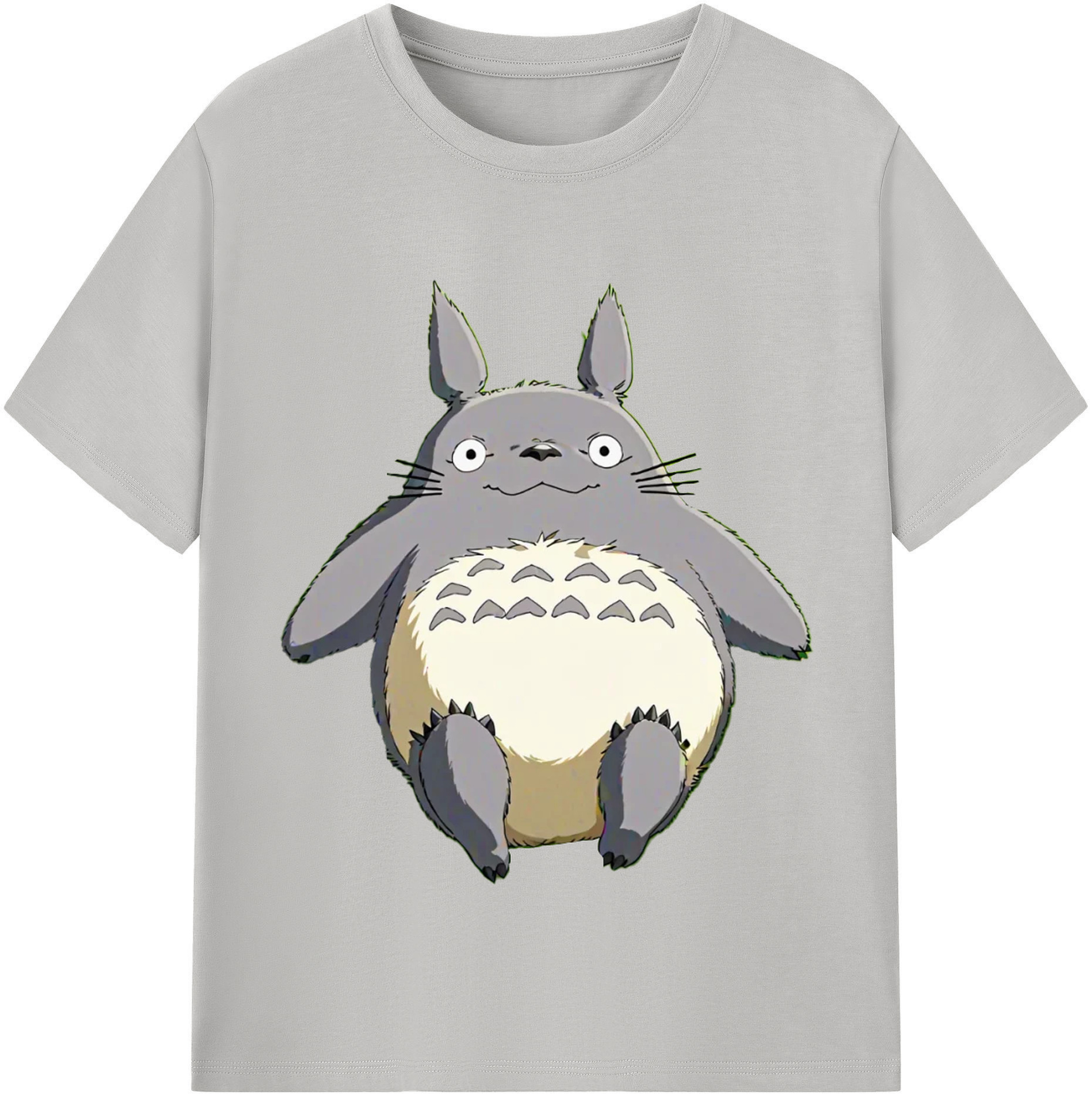 （画像用） となりのトトロ 草壁メイ 草壁サツキ My Neighbor Totoro Satsuki Kusakabe Mei Kusakabe レディースカジュアルプリントTシャツ（綿100％）