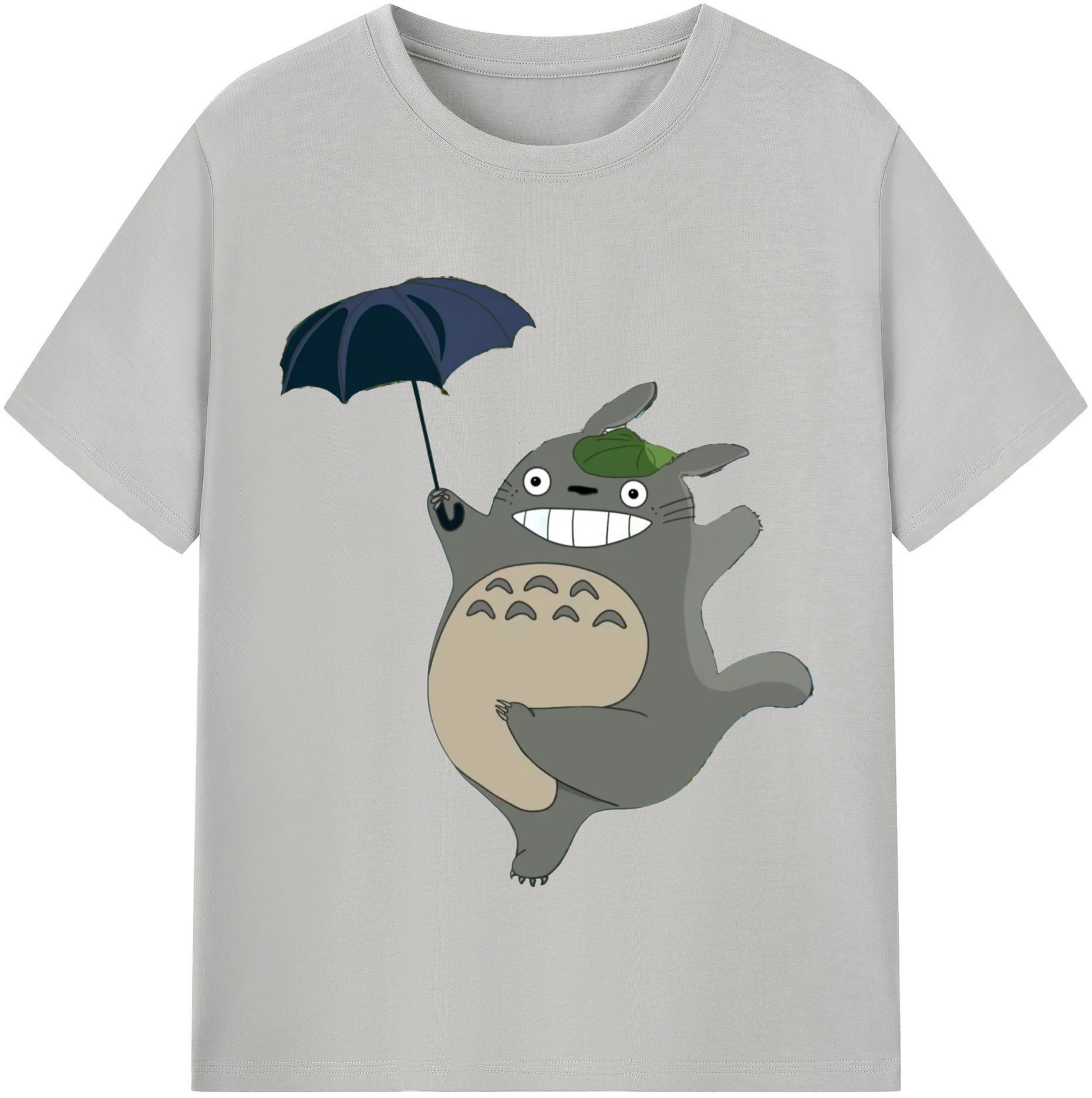 （画像用） となりのトトロ 草壁メイ 草壁サツキ My Neighbor Totoro Satsuki Kusakabe Mei Kusakabe レディースカジュアルプリントTシャツ（綿100％）