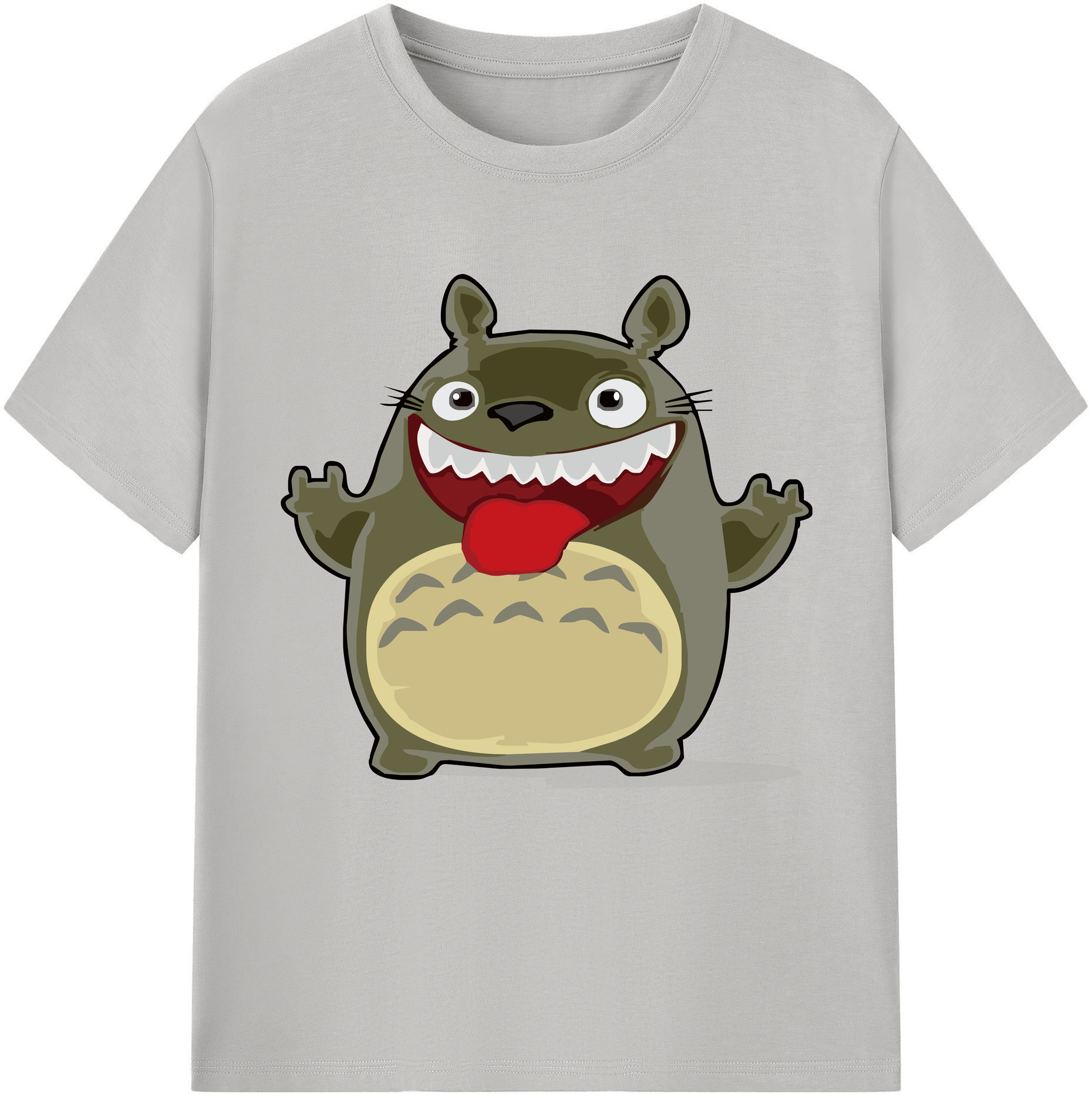 （画像用） となりのトトロ 草壁メイ 草壁サツキ My Neighbor Totoro Satsuki Kusakabe Mei Kusakabe レディースカジュアルプリントTシャツ（綿100％）