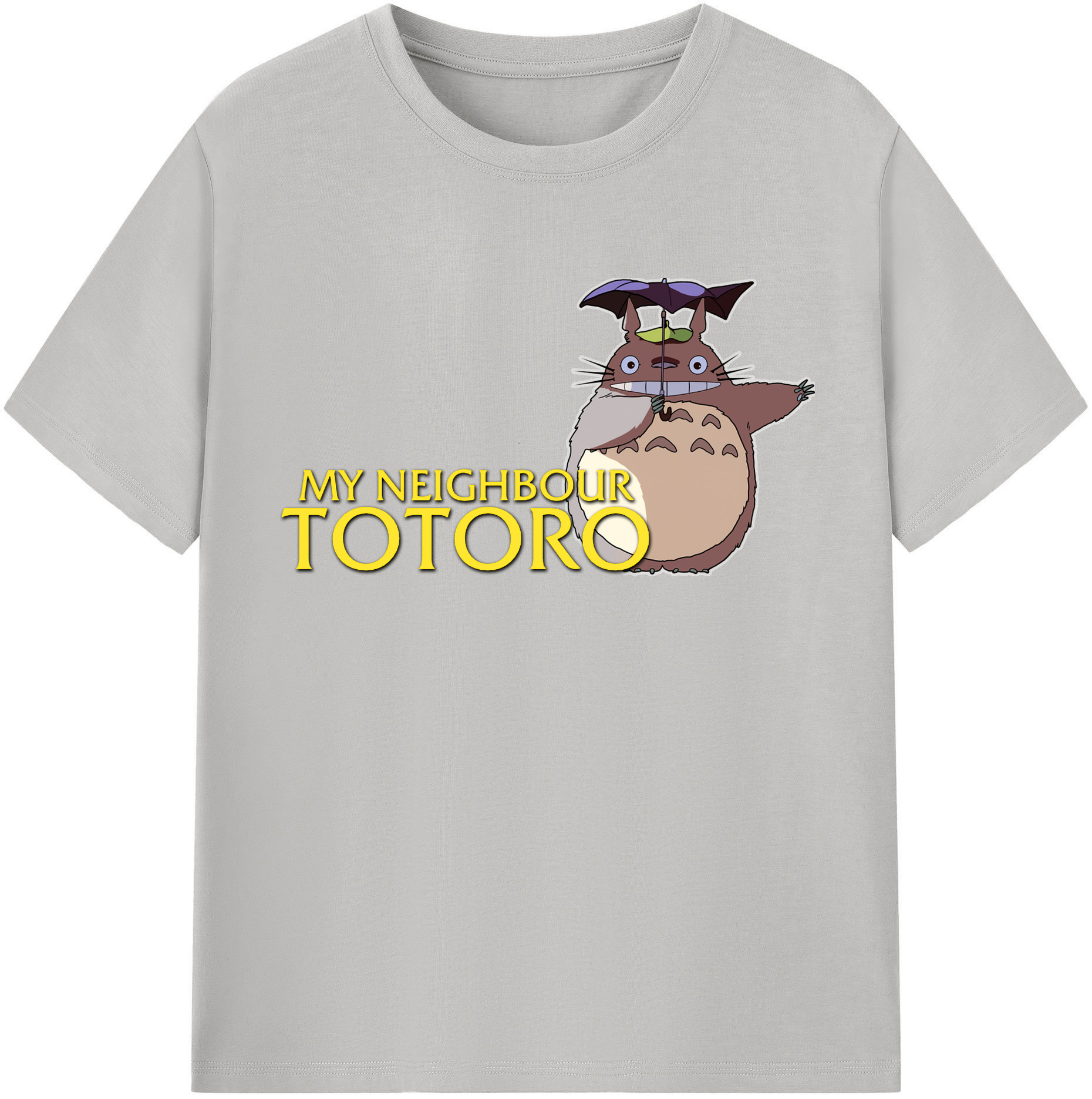 （画像用） となりのトトロ 草壁メイ 草壁サツキ My Neighbor Totoro Satsuki Kusakabe Mei Kusakabe レディースカジュアルプリントTシャツ（綿100％）