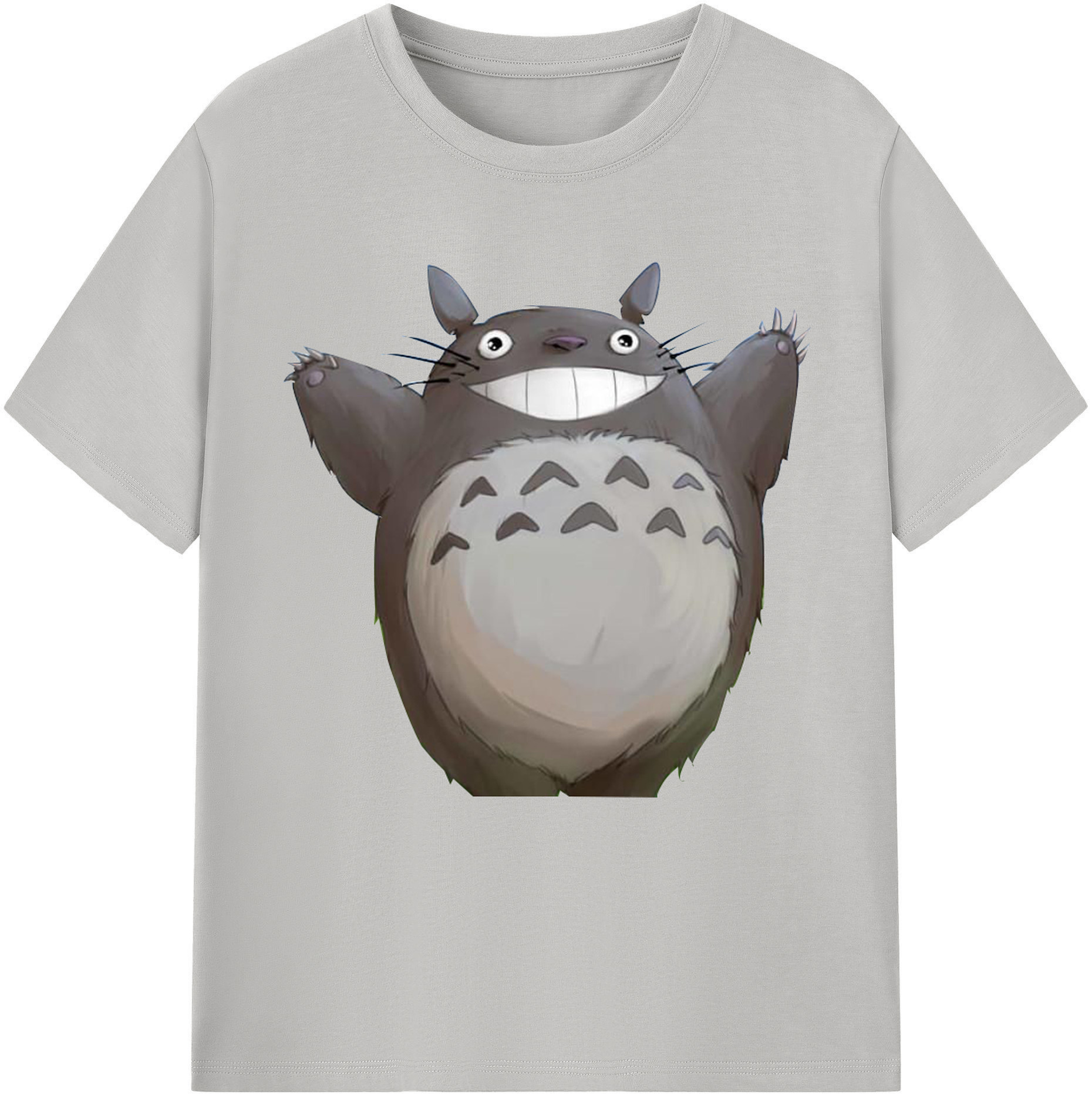 （画像用） となりのトトロ 草壁メイ 草壁サツキ My Neighbor Totoro Satsuki Kusakabe Mei Kusakabe レディースカジュアルプリントTシャツ（綿100％）
