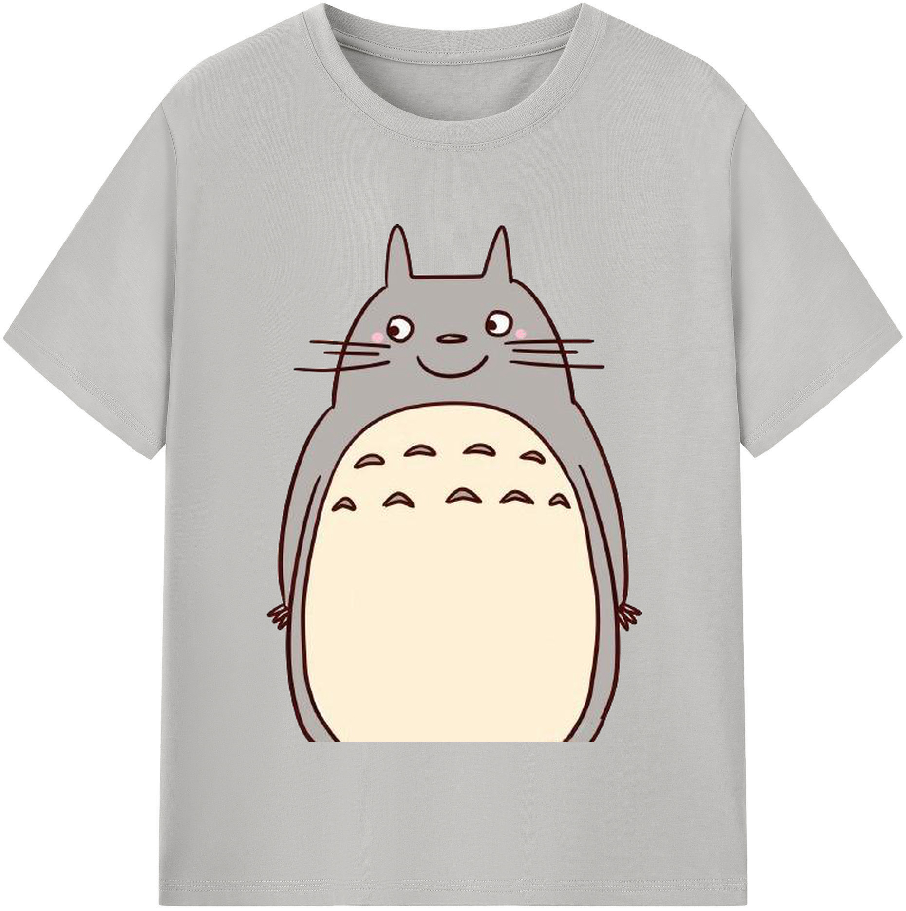 （画像用） となりのトトロ 草壁メイ 草壁サツキ My Neighbor Totoro Satsuki Kusakabe Mei Kusakabe レディースカジュアルプリントTシャツ（綿100％）