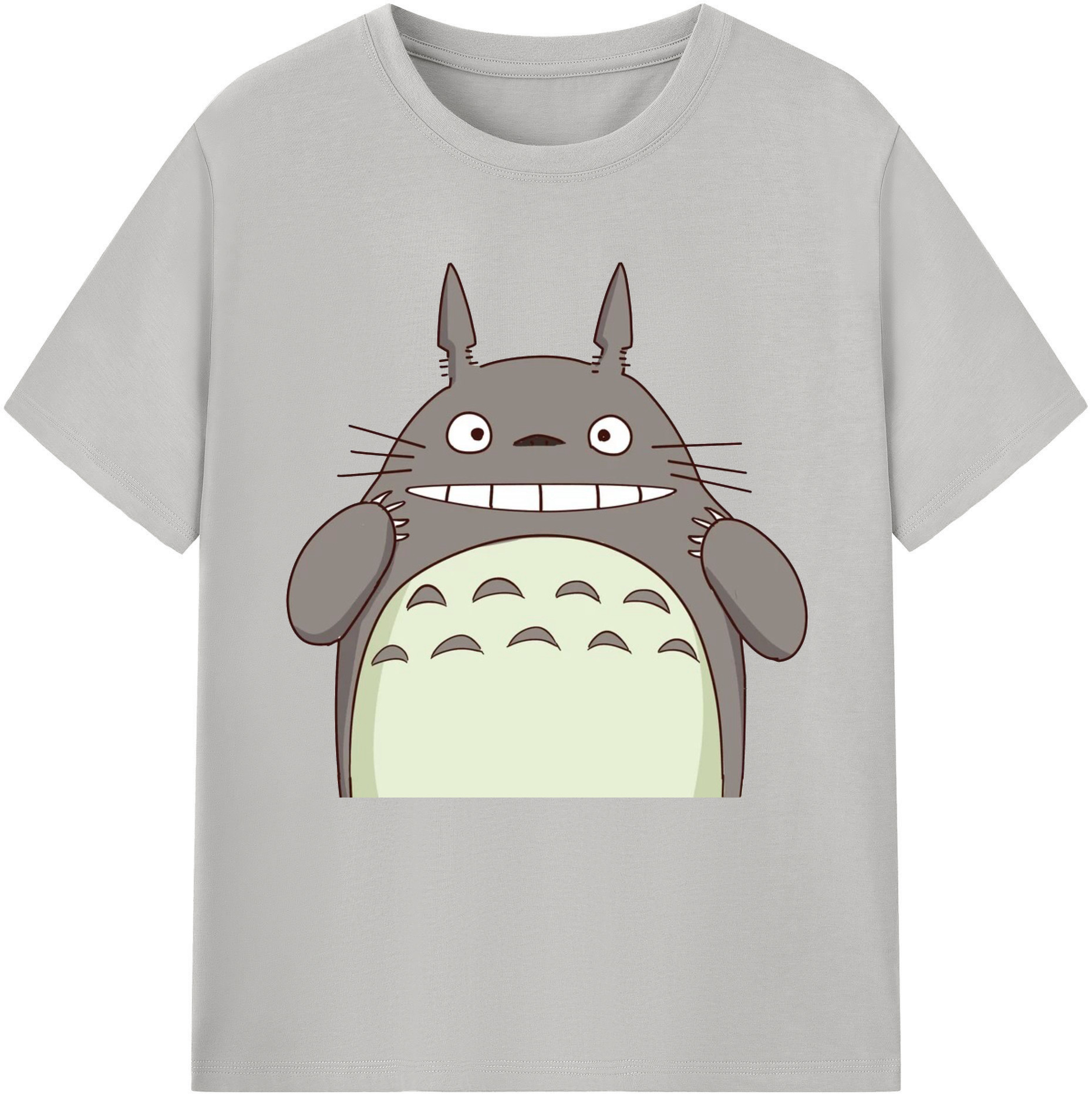 （画像用） となりのトトロ 草壁メイ 草壁サツキ My Neighbor Totoro Satsuki Kusakabe Mei Kusakabe レディースカジュアルプリントTシャツ（綿100％）