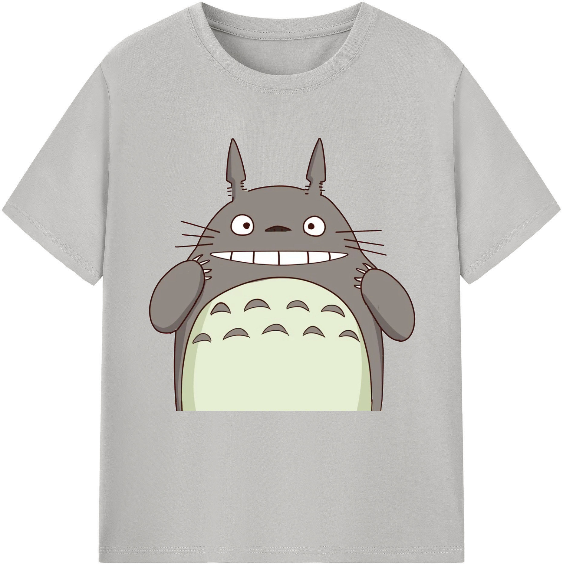 （画像用） となりのトトロ 草壁メイ 草壁サツキ My Neighbor Totoro Satsuki Kusakabe Mei Kusakabe レディースカジュアルプリントTシャツ（綿100％）