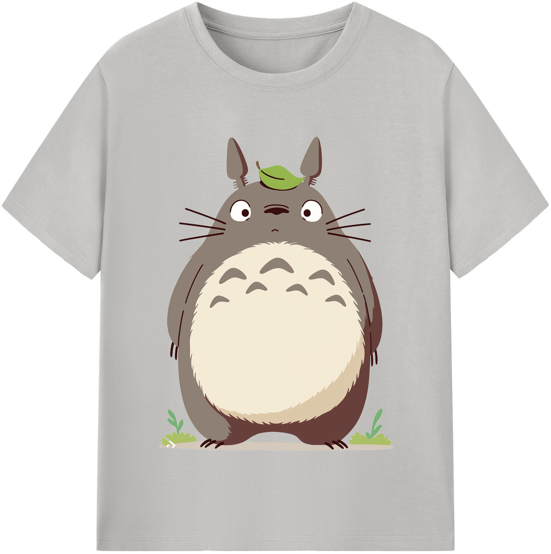 （画像用） となりのトトロ 草壁メイ 草壁サツキ My Neighbor Totoro Satsuki Kusakabe Mei Kusakabe レディースカジュアルプリントTシャツ（綿100％）