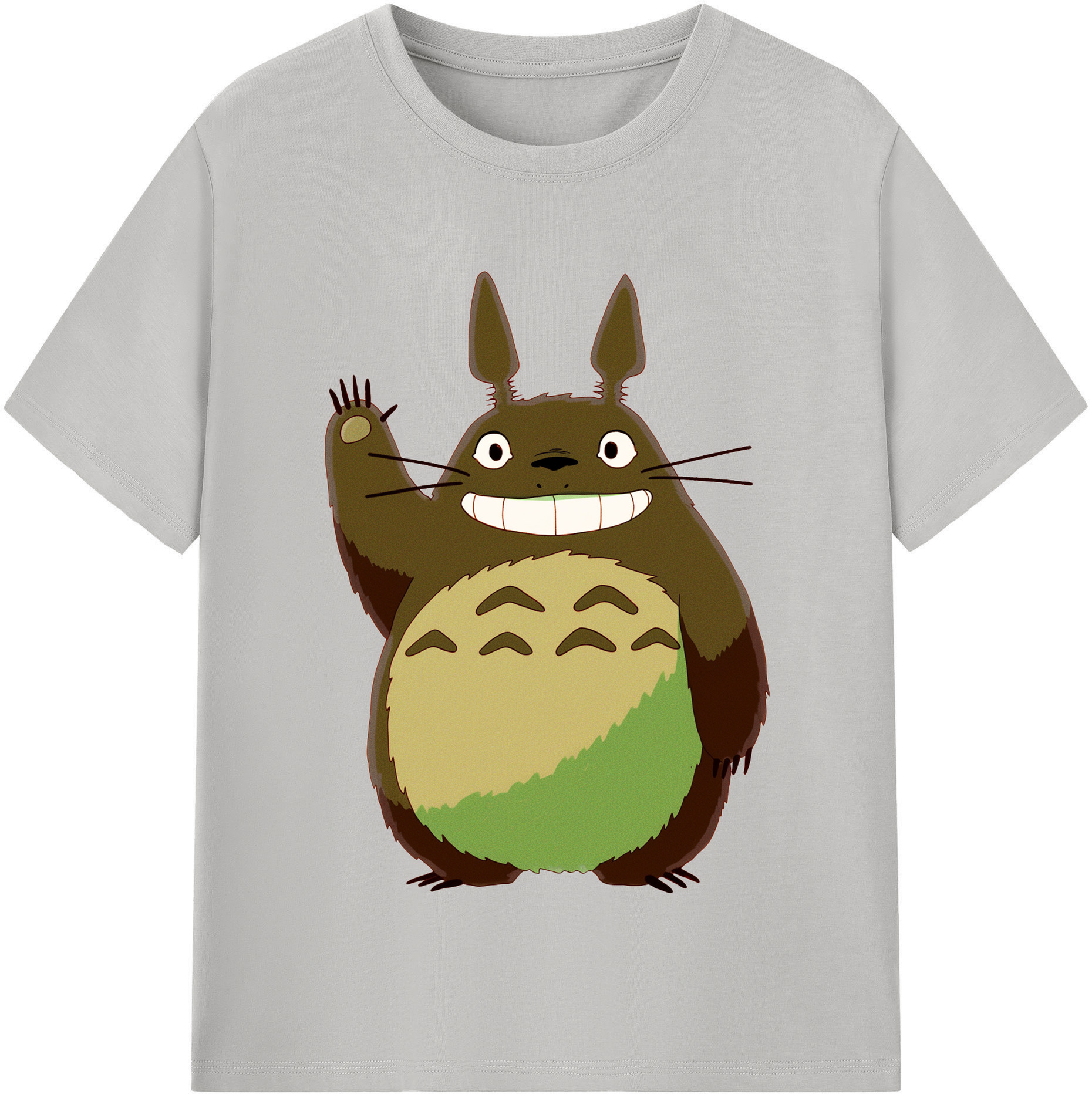 （画像用） となりのトトロ 草壁メイ 草壁サツキ My Neighbor Totoro Satsuki Kusakabe Mei Kusakabe レディースカジュアルプリントTシャツ（綿100％）