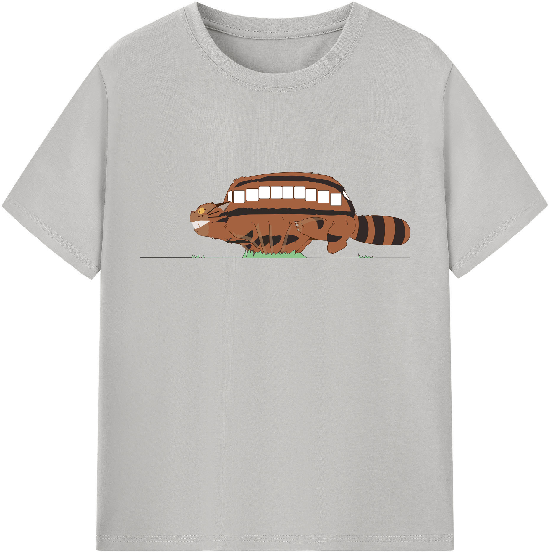 （画像用） となりのトトロ 草壁メイ 草壁サツキ My Neighbor Totoro Satsuki Kusakabe Mei Kusakabe レディースカジュアルプリントTシャツ（綿100％）