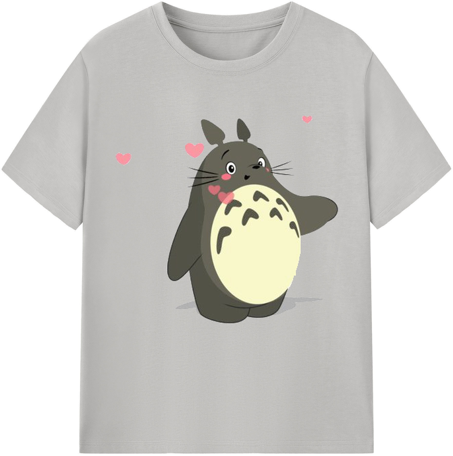 （画像用） となりのトトロ 草壁メイ 草壁サツキ My Neighbor Totoro Satsuki Kusakabe Mei Kusakabe レディースカジュアルプリントTシャツ（綿100％）